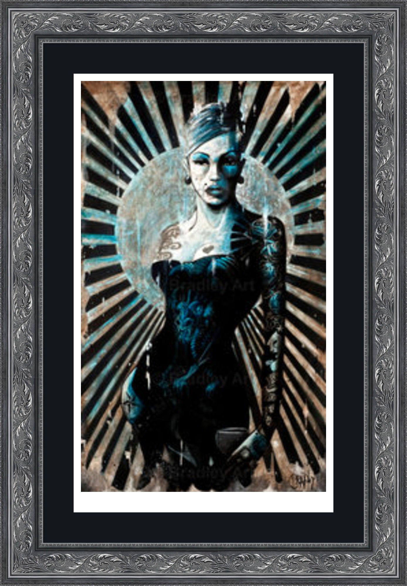 "La Femme Bleue" Print