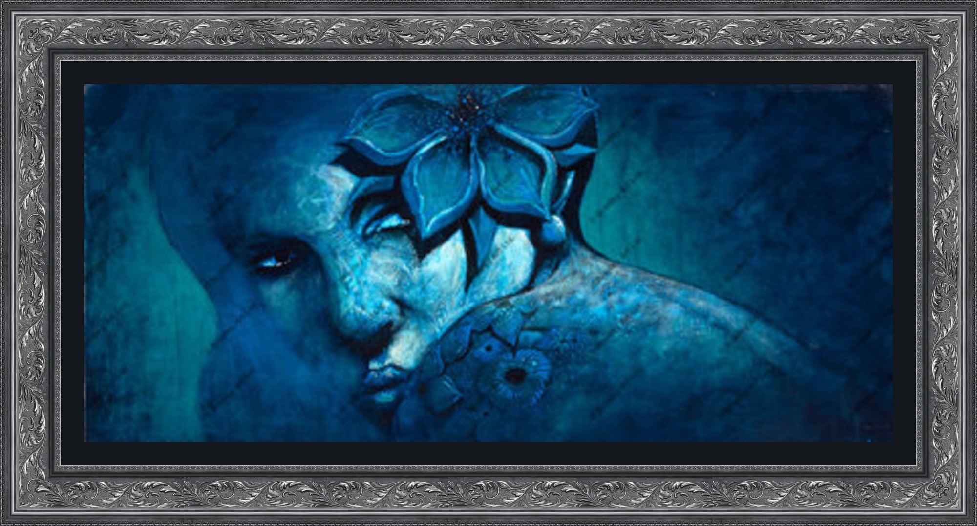 "The Blue Room" Canvas