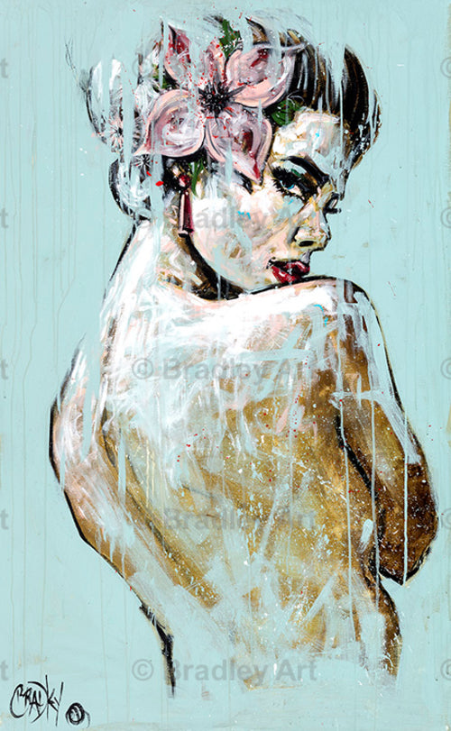 "Don't Look Back" HE Canvas
