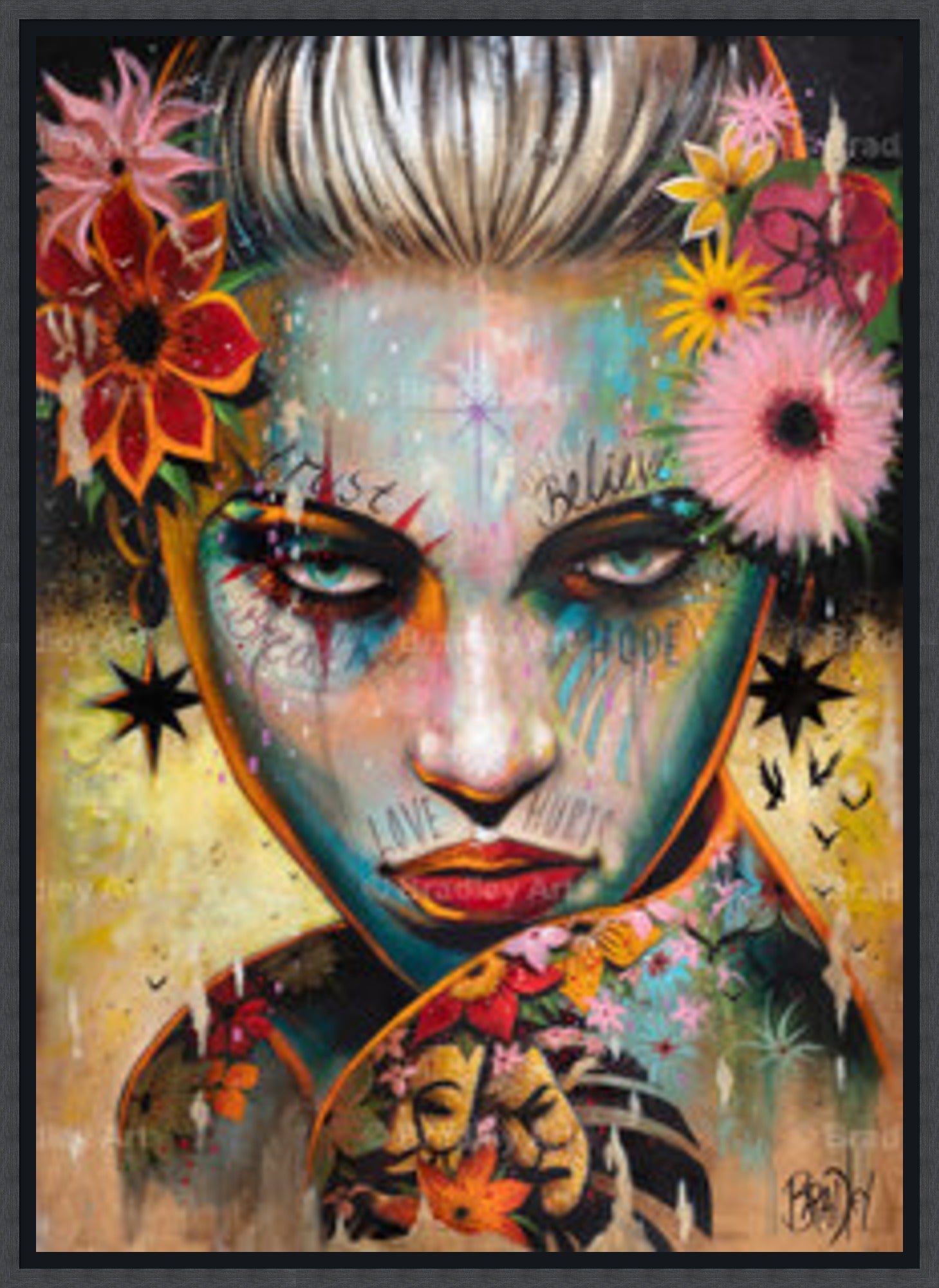 "Love Hurts" HE Canvas