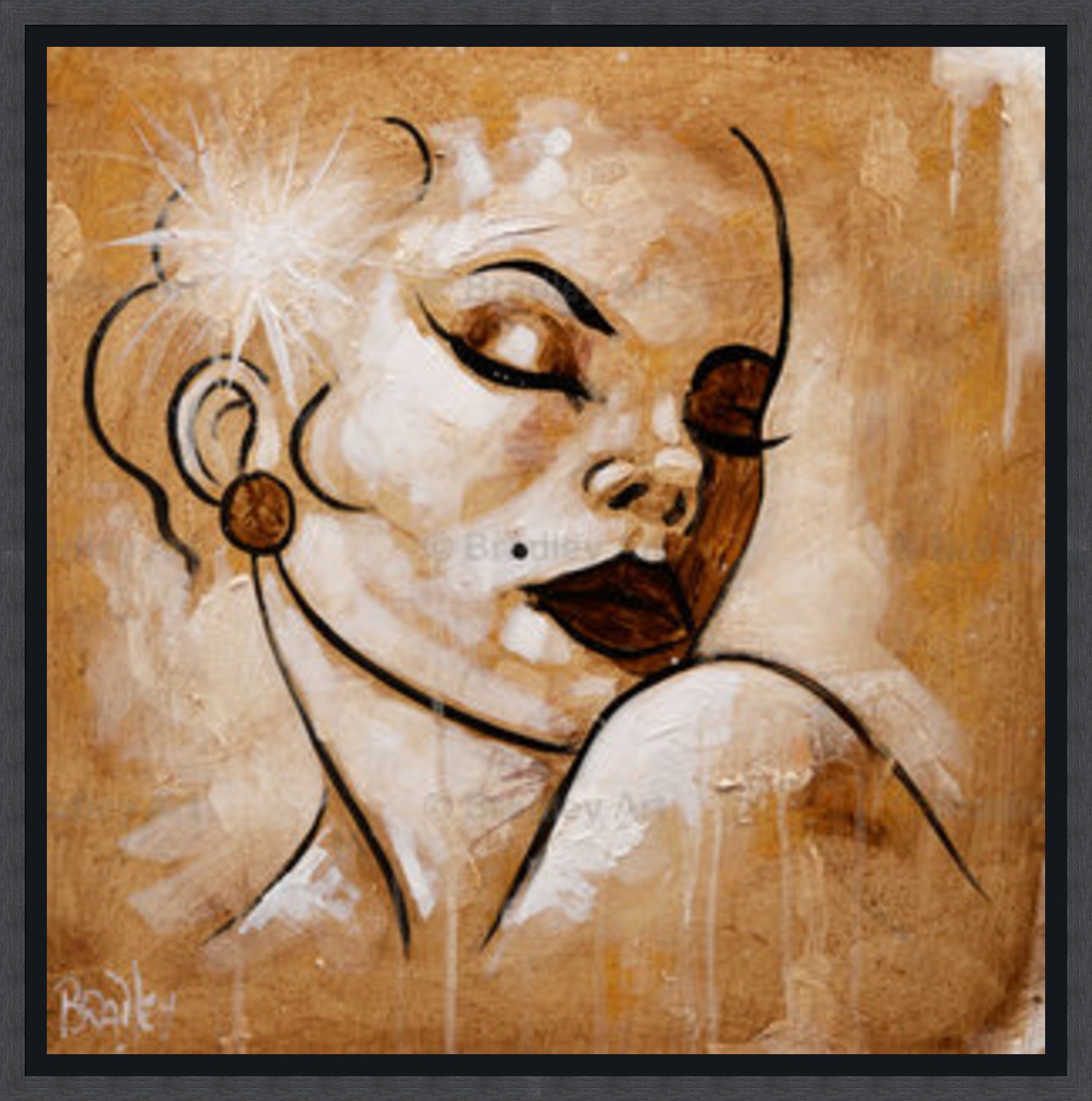 "Model II" Canvas