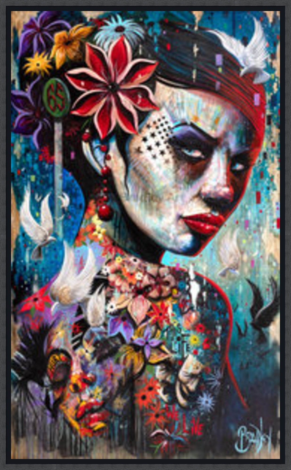 "This Life We Live" HE Canvas