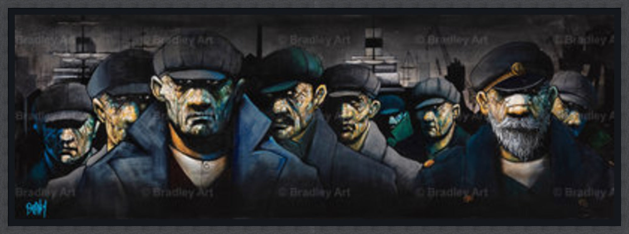 "Quittin' Time II" HE Canvas