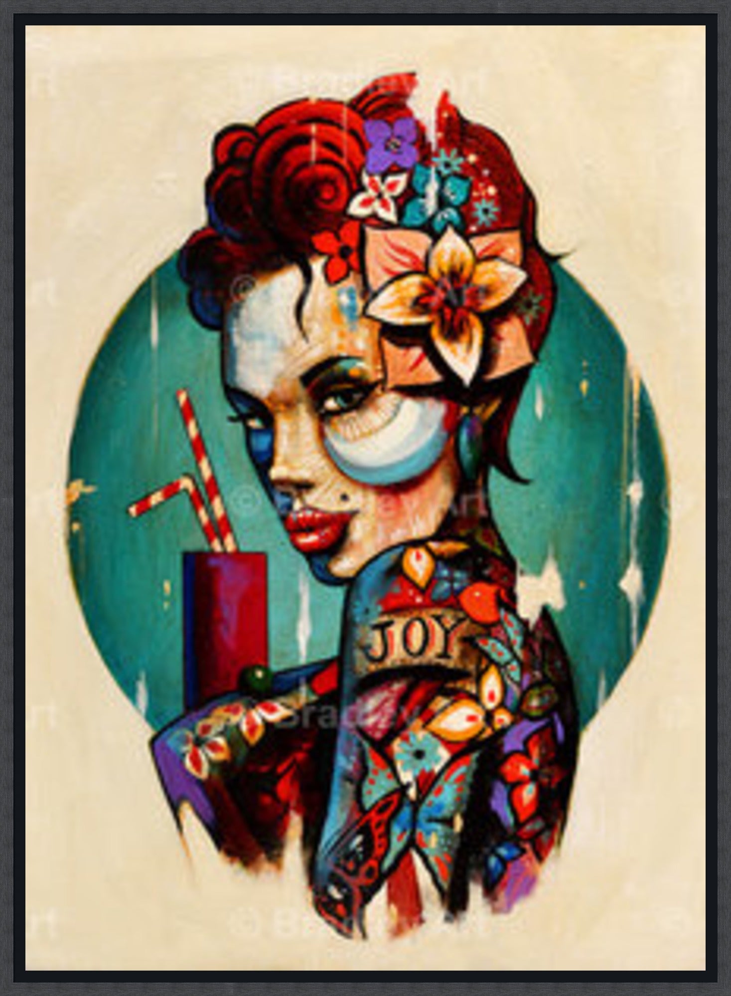 "Joy" Canvas