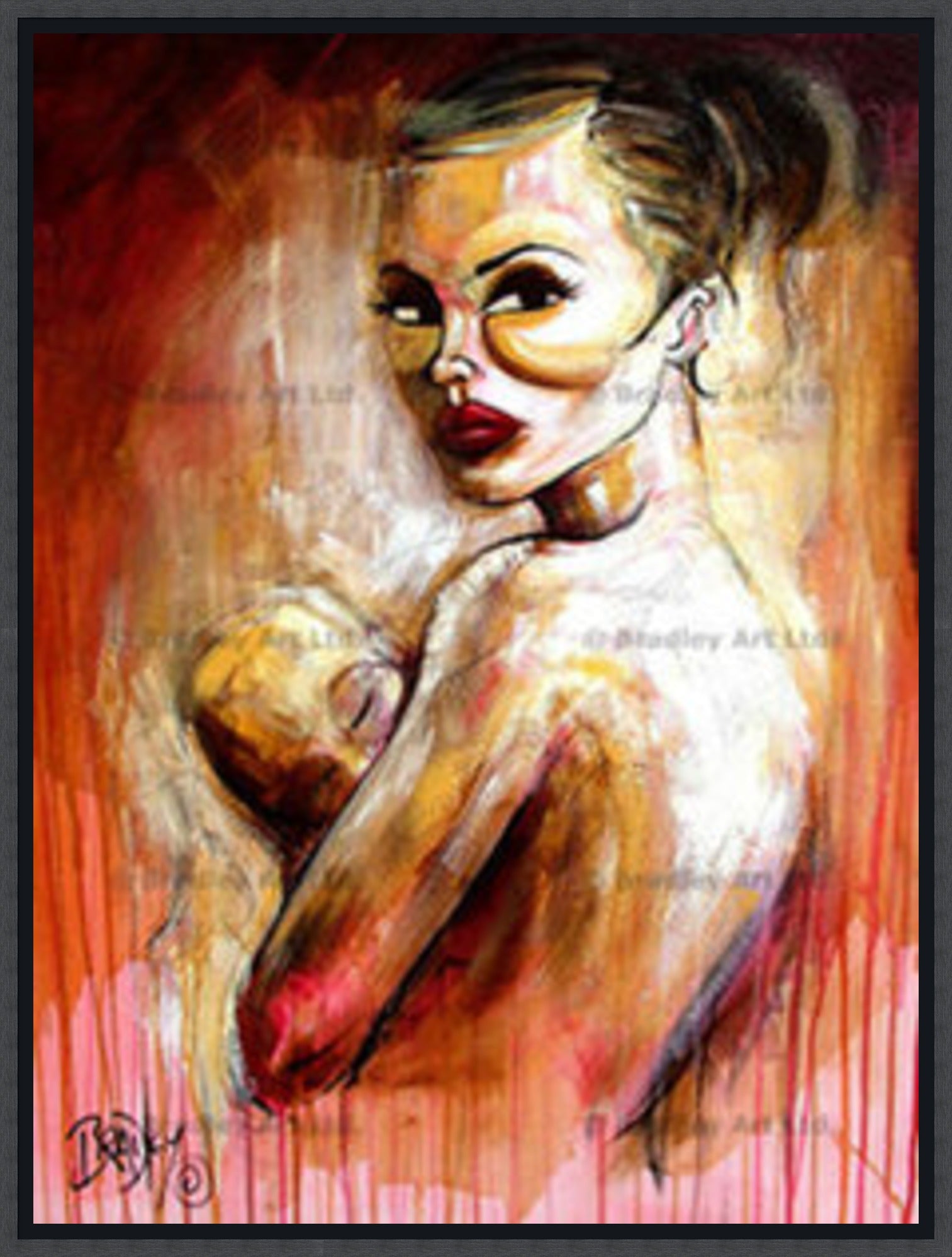 "Mother and Child" Canvas