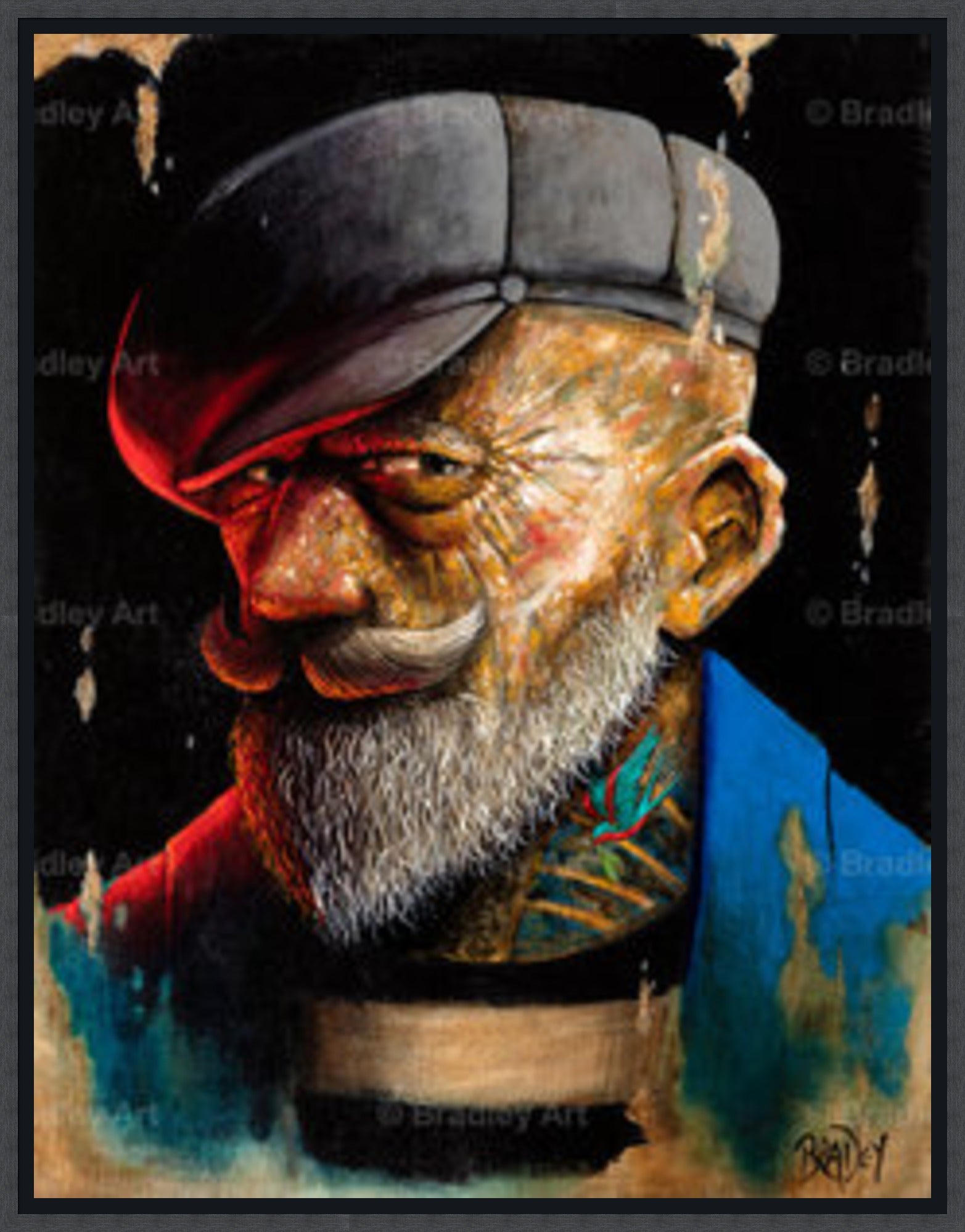 "Old Timer" HE Canvas