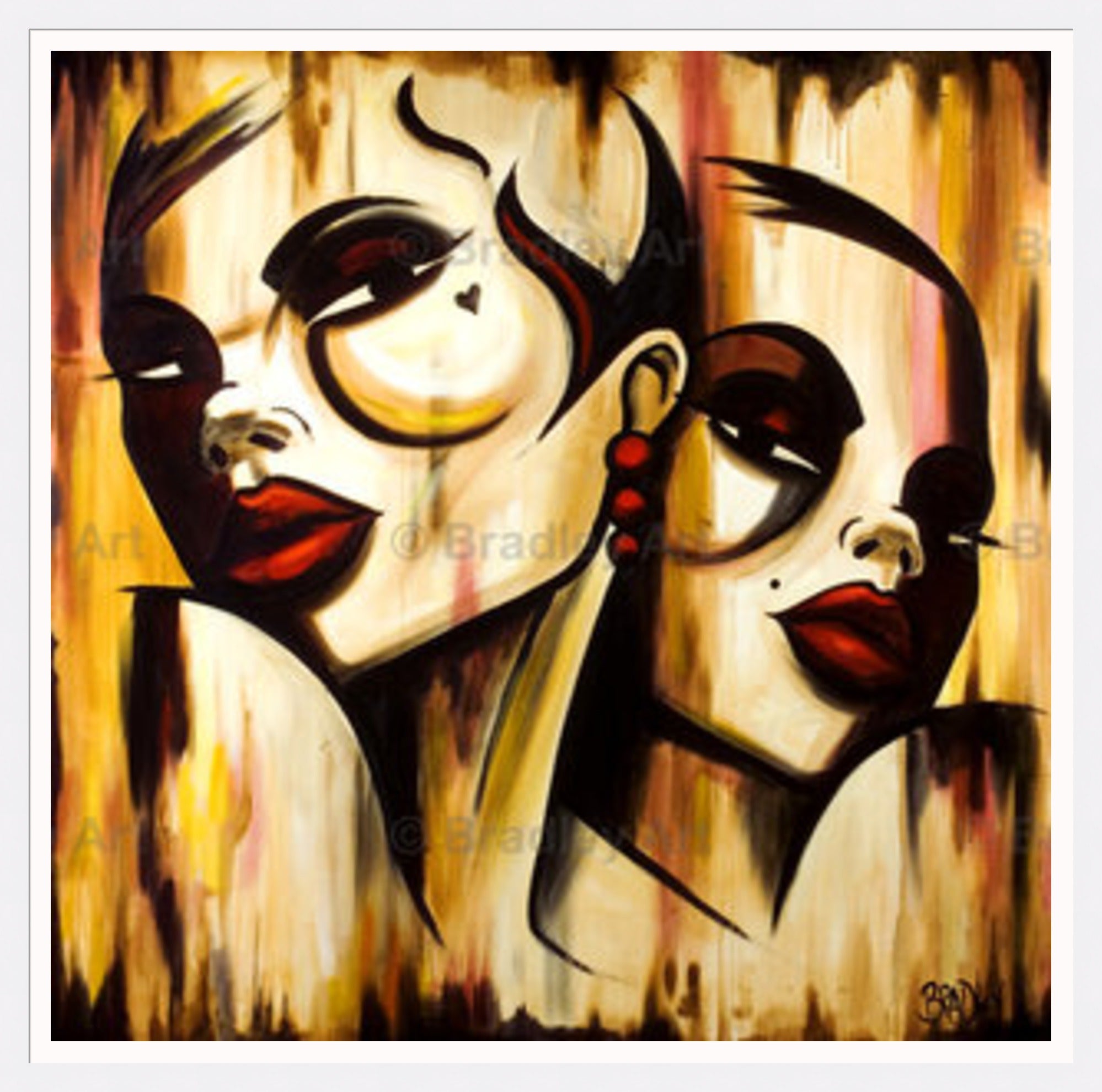 "Girls Parisienne" HE Canvas