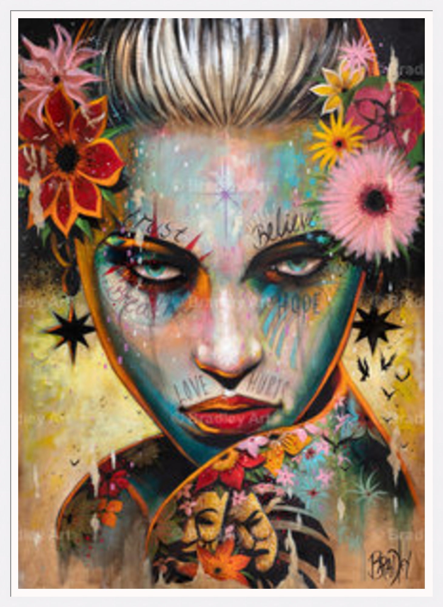 "Love Hurts" HE Canvas