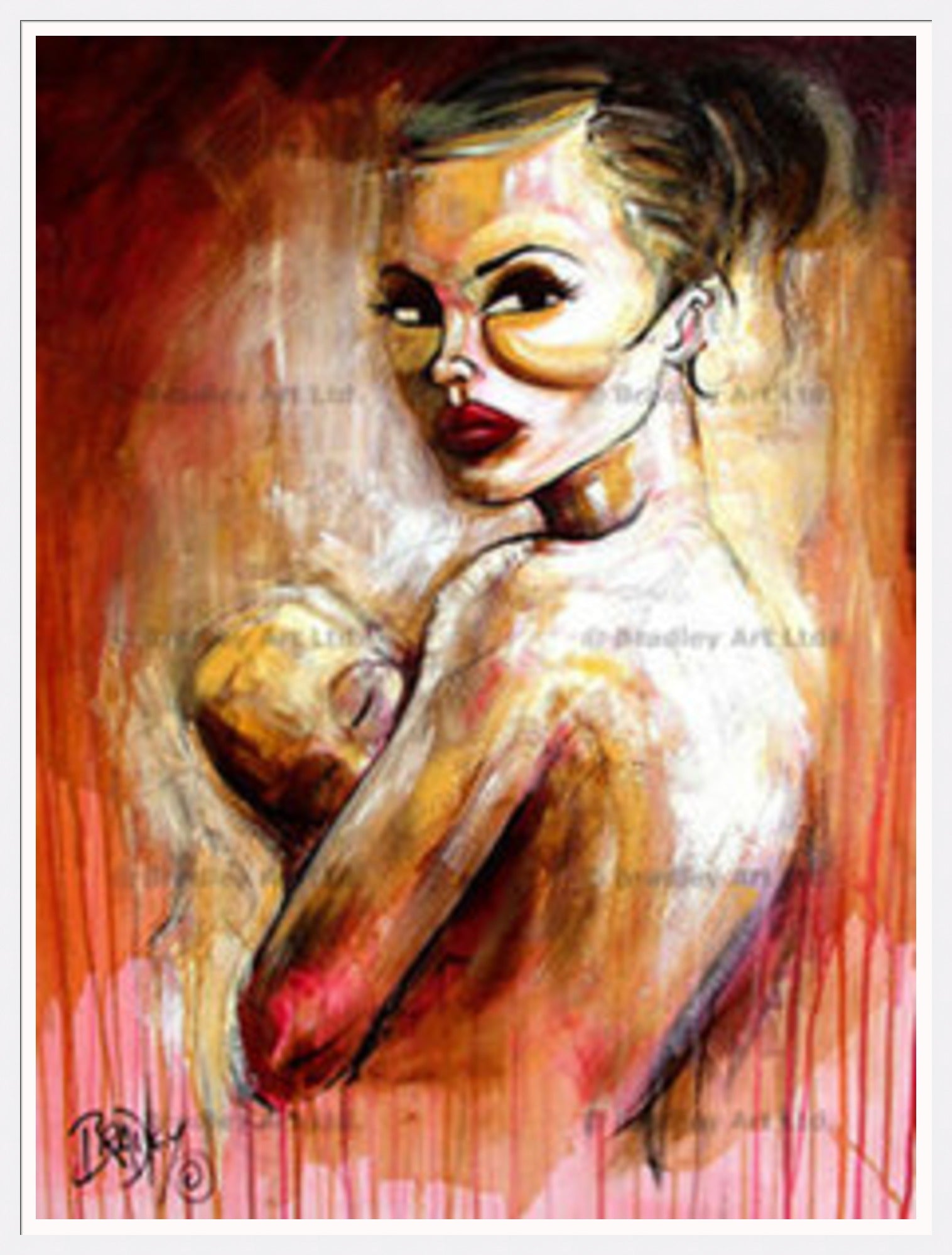 "Mother and Child" Canvas
