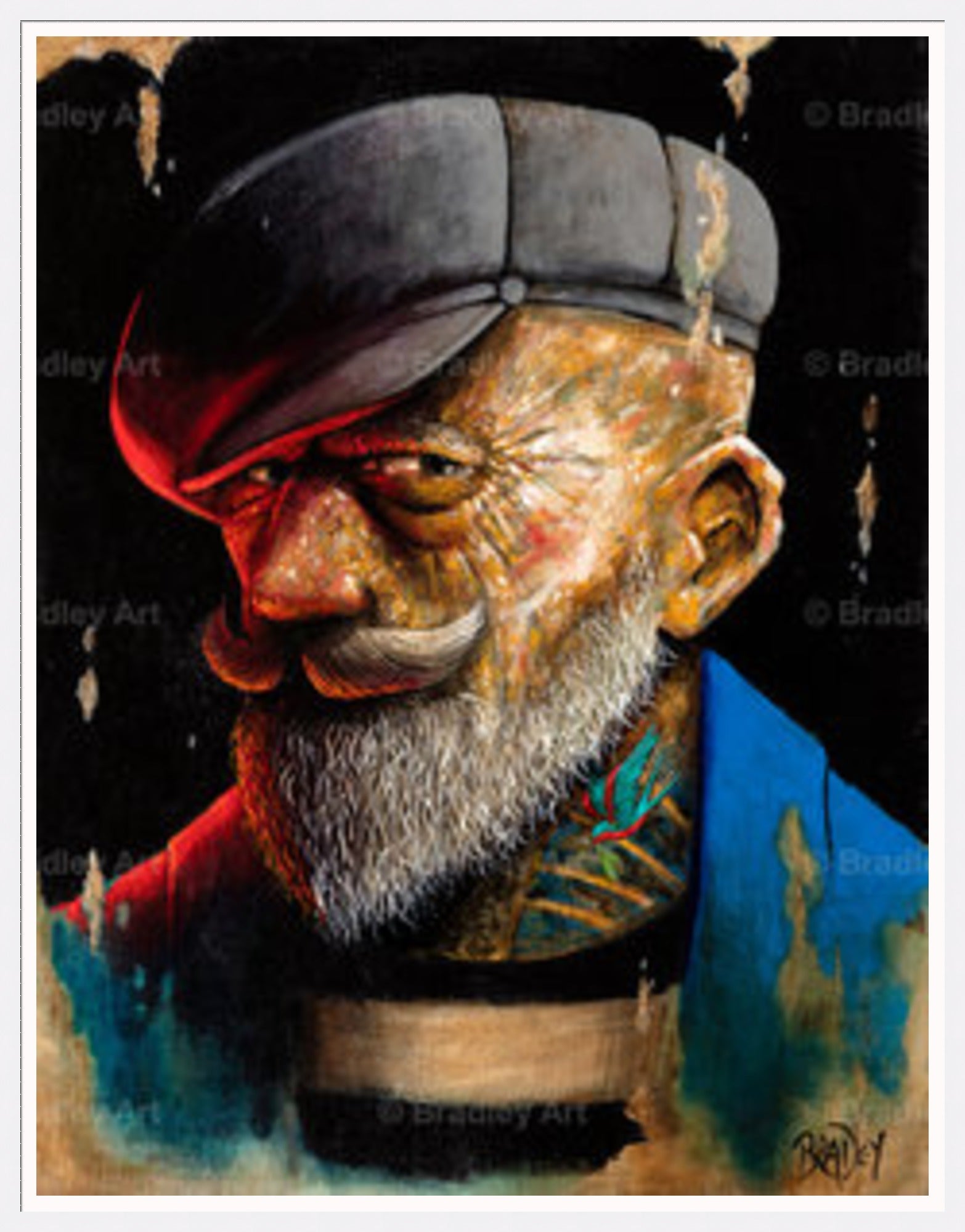 "Old Timer" HE Canvas