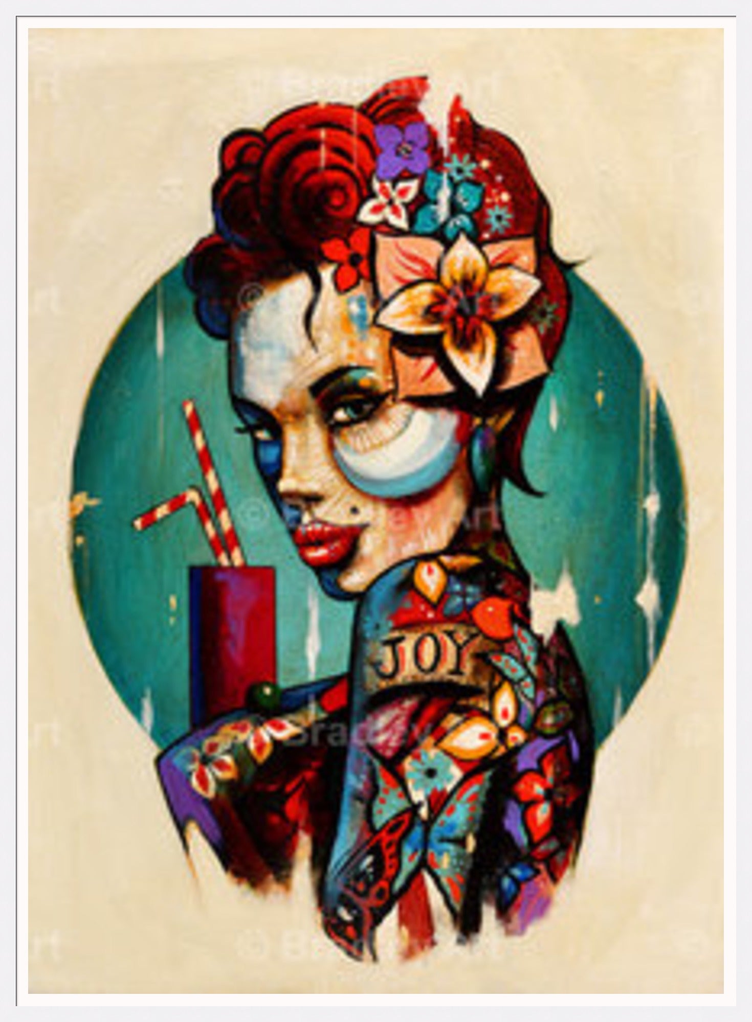 "Joy" HE Canvas