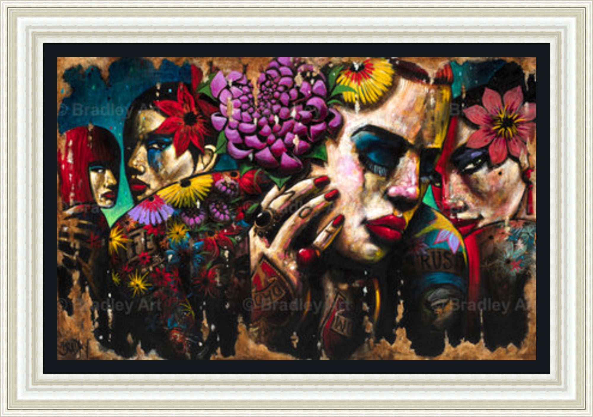 "Girlfriends" Canvas