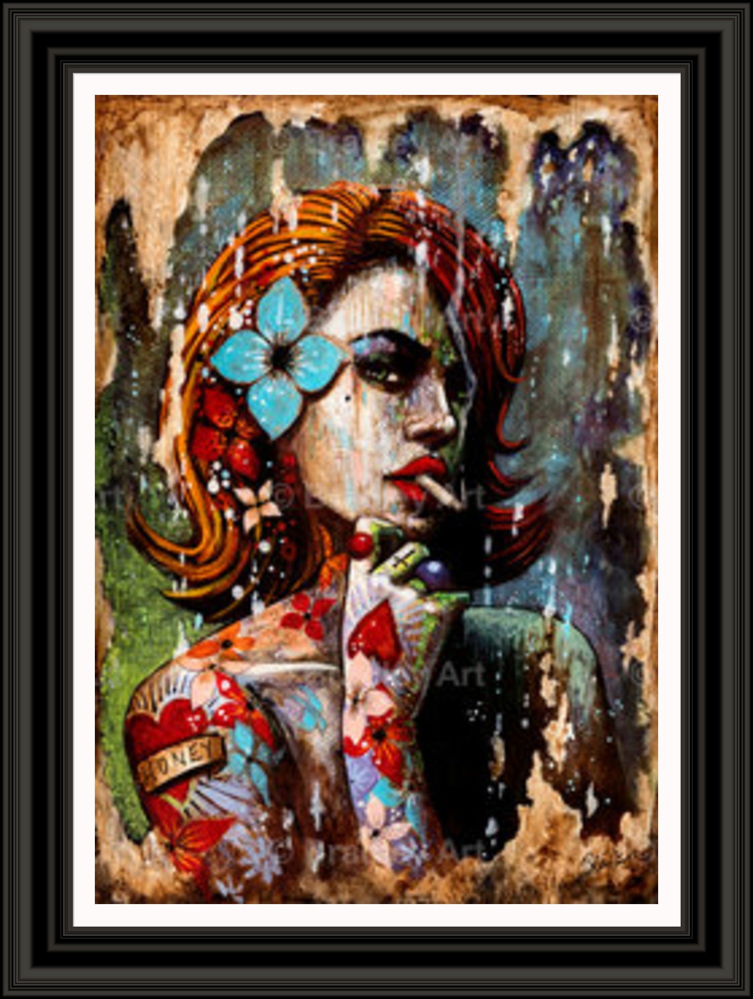 "Honey" Canvas