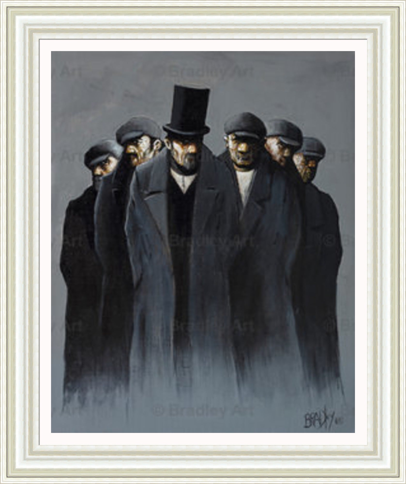 "Men of Business" Canvas