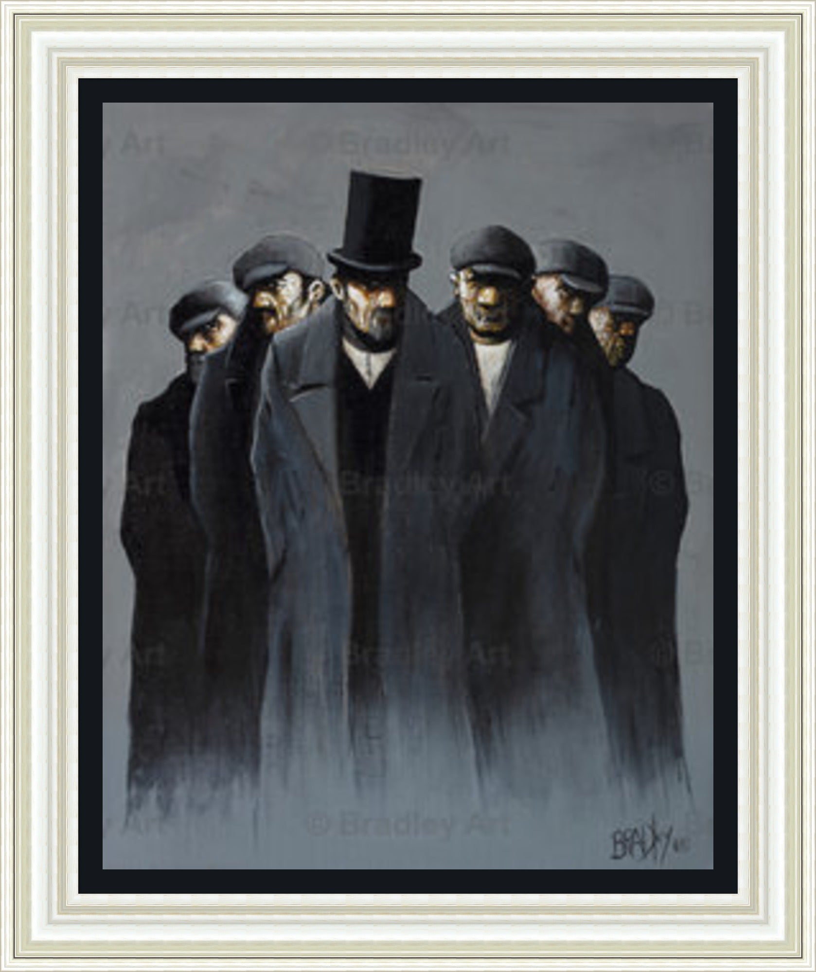 "Men of Business" HE Canvas