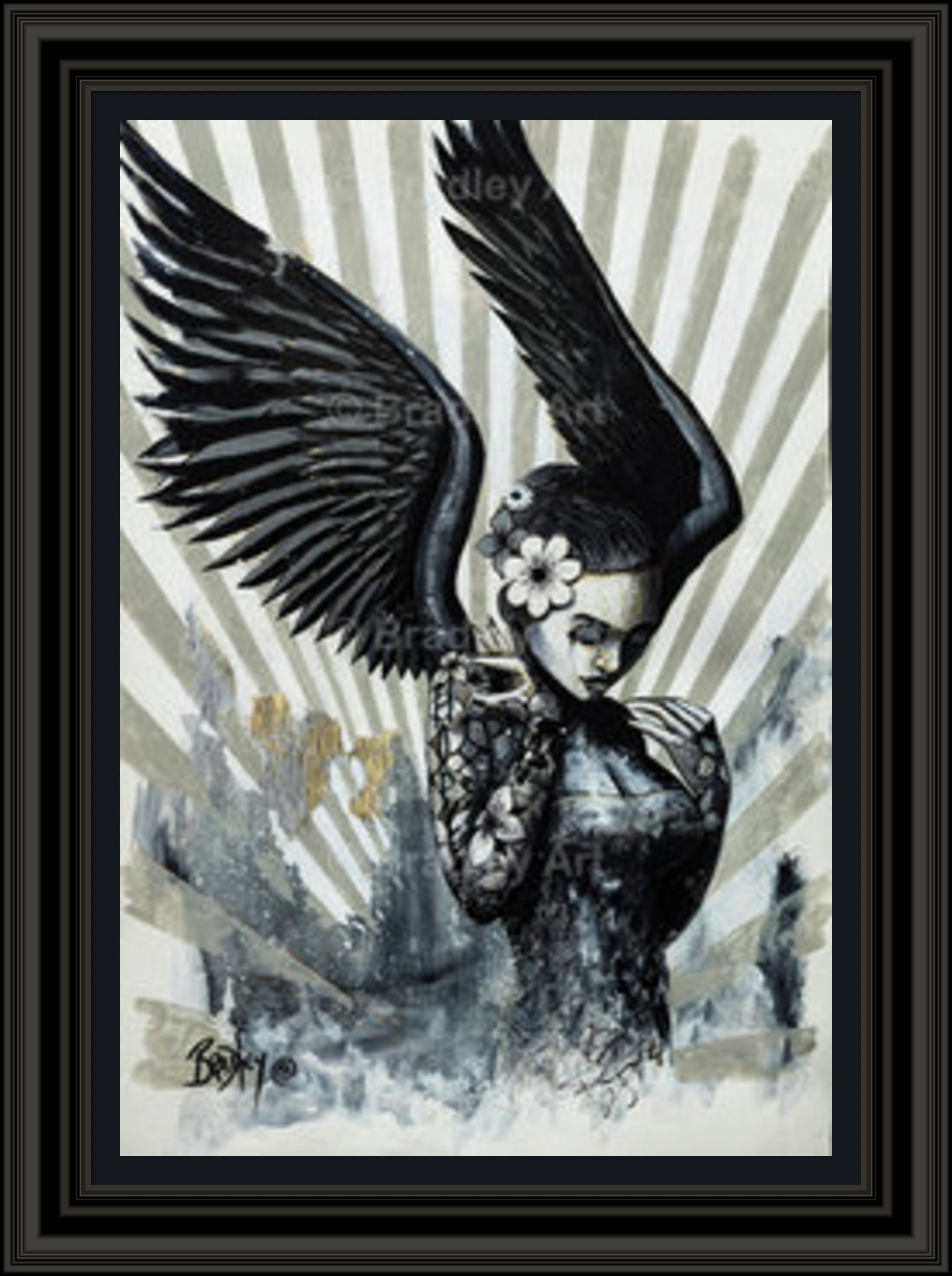 "My Angel II" HE Canvas
