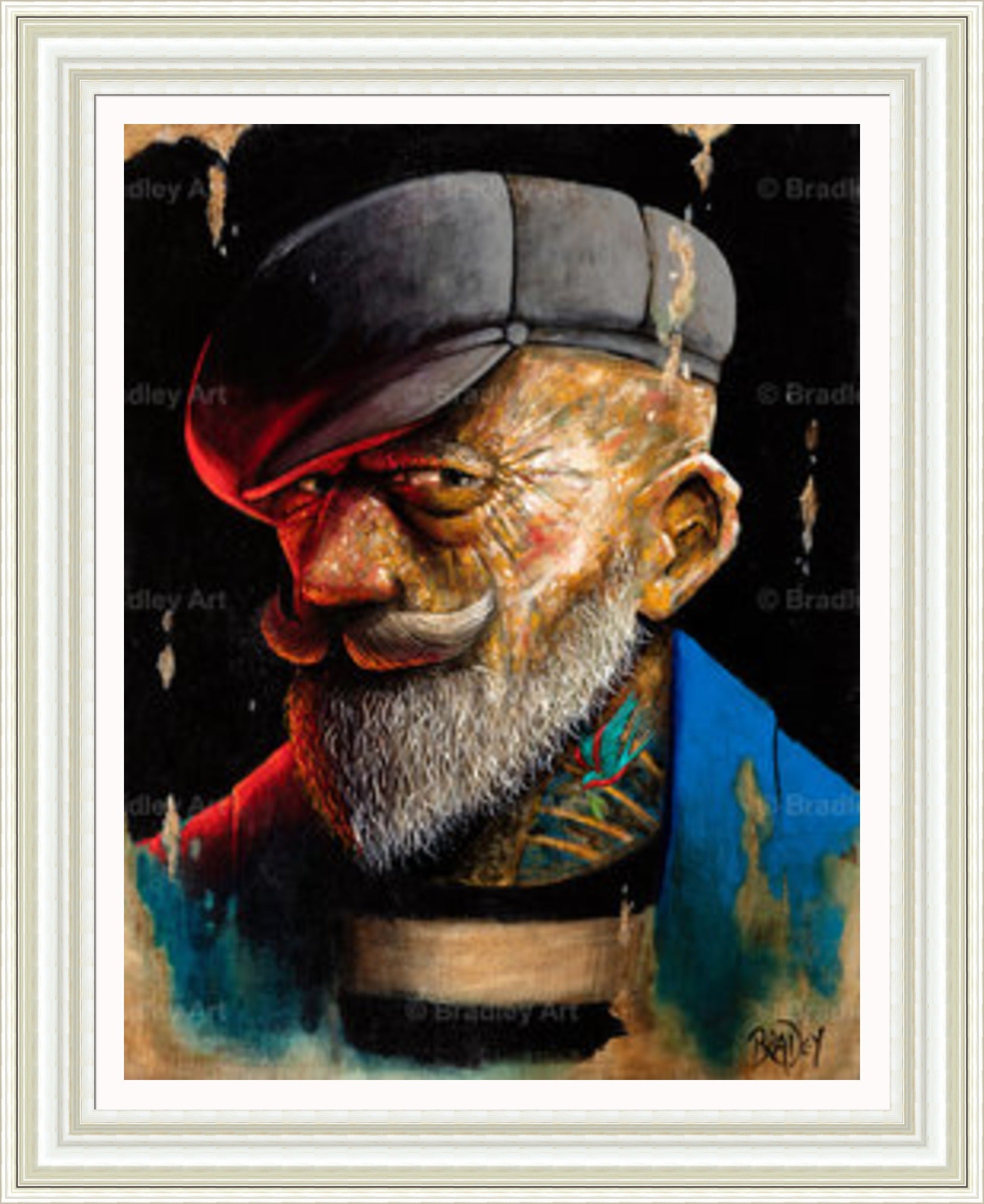 "Old Timer" HE Canvas