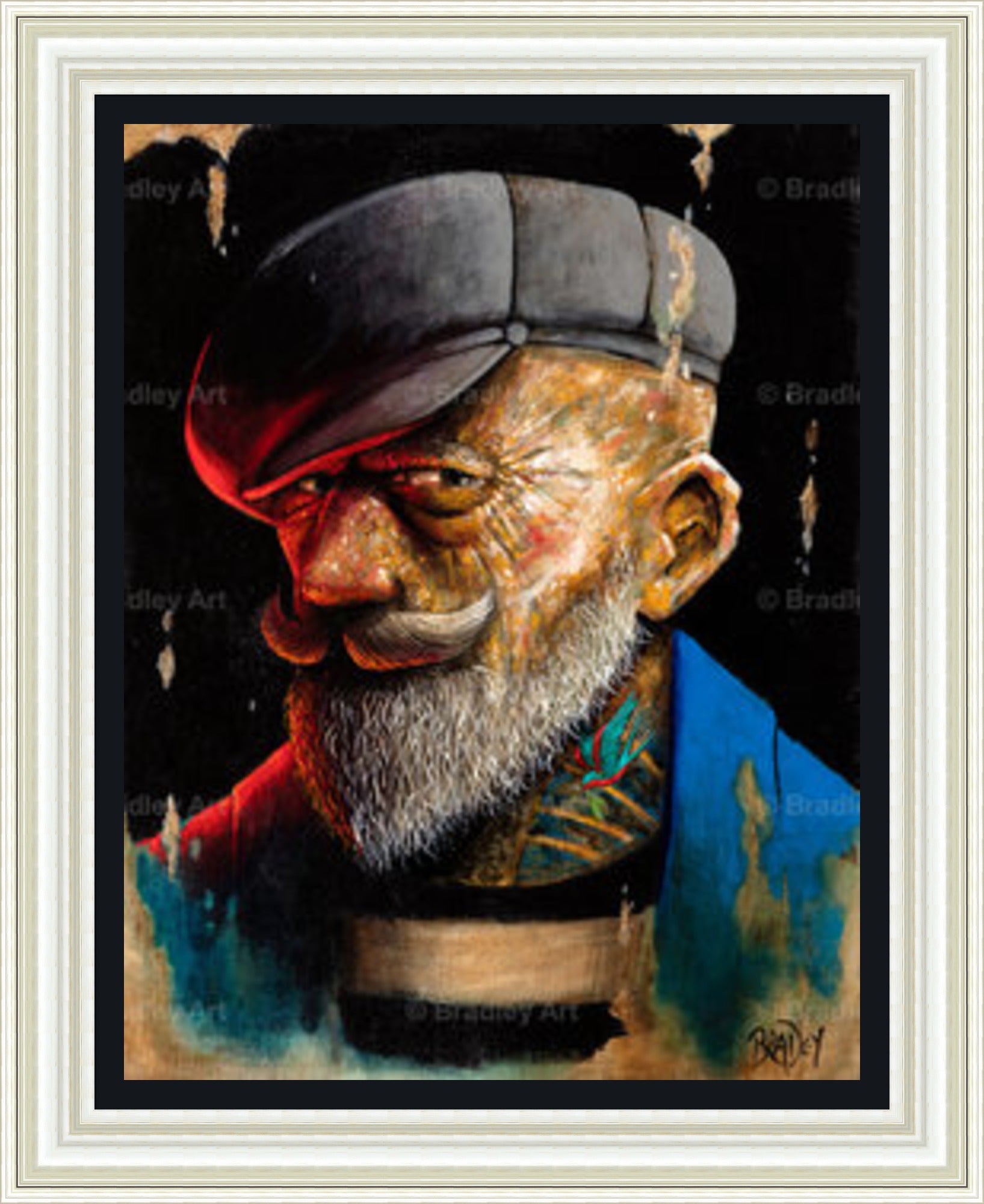 "Old Timer" HE Canvas