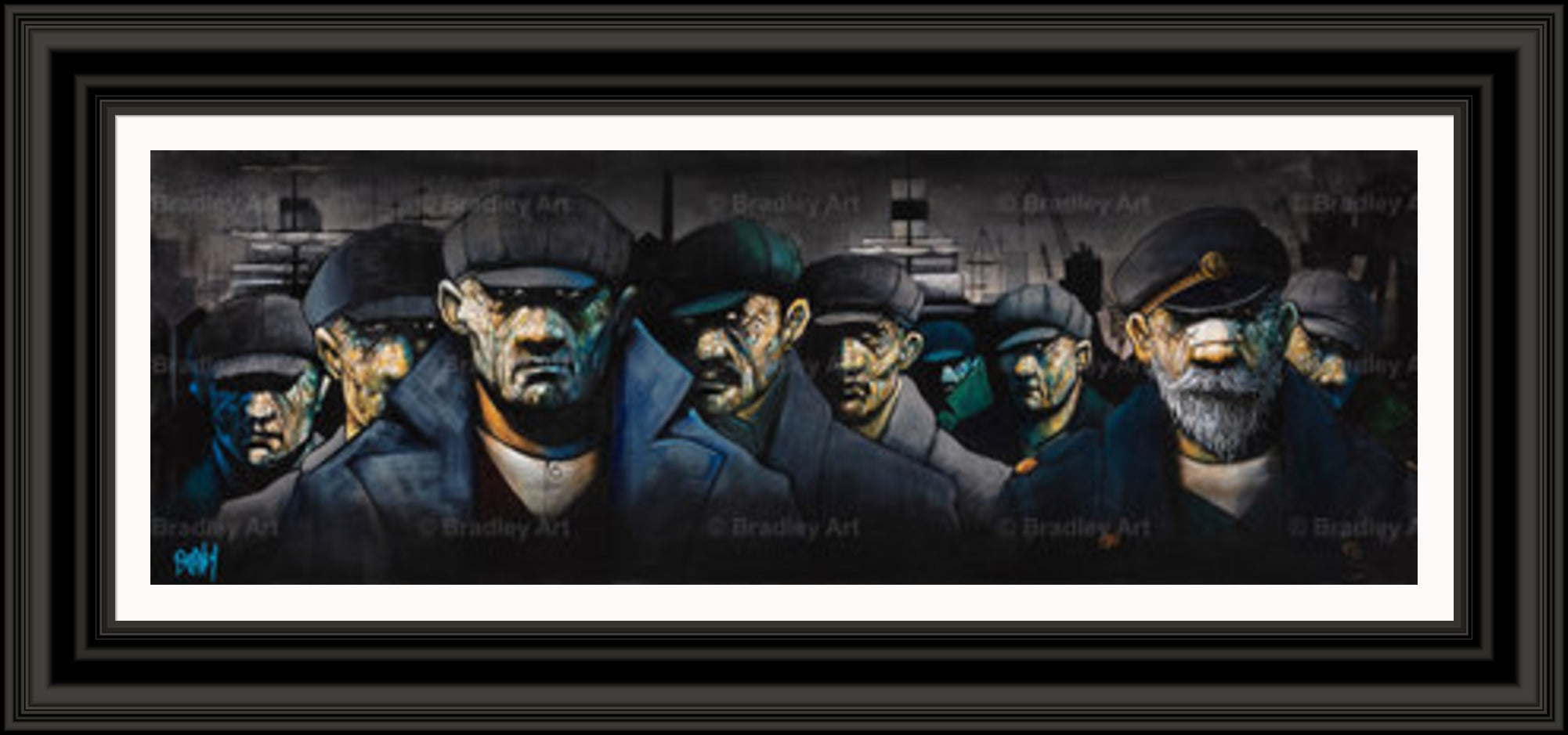 "Quittin' Time II" HE Canvas