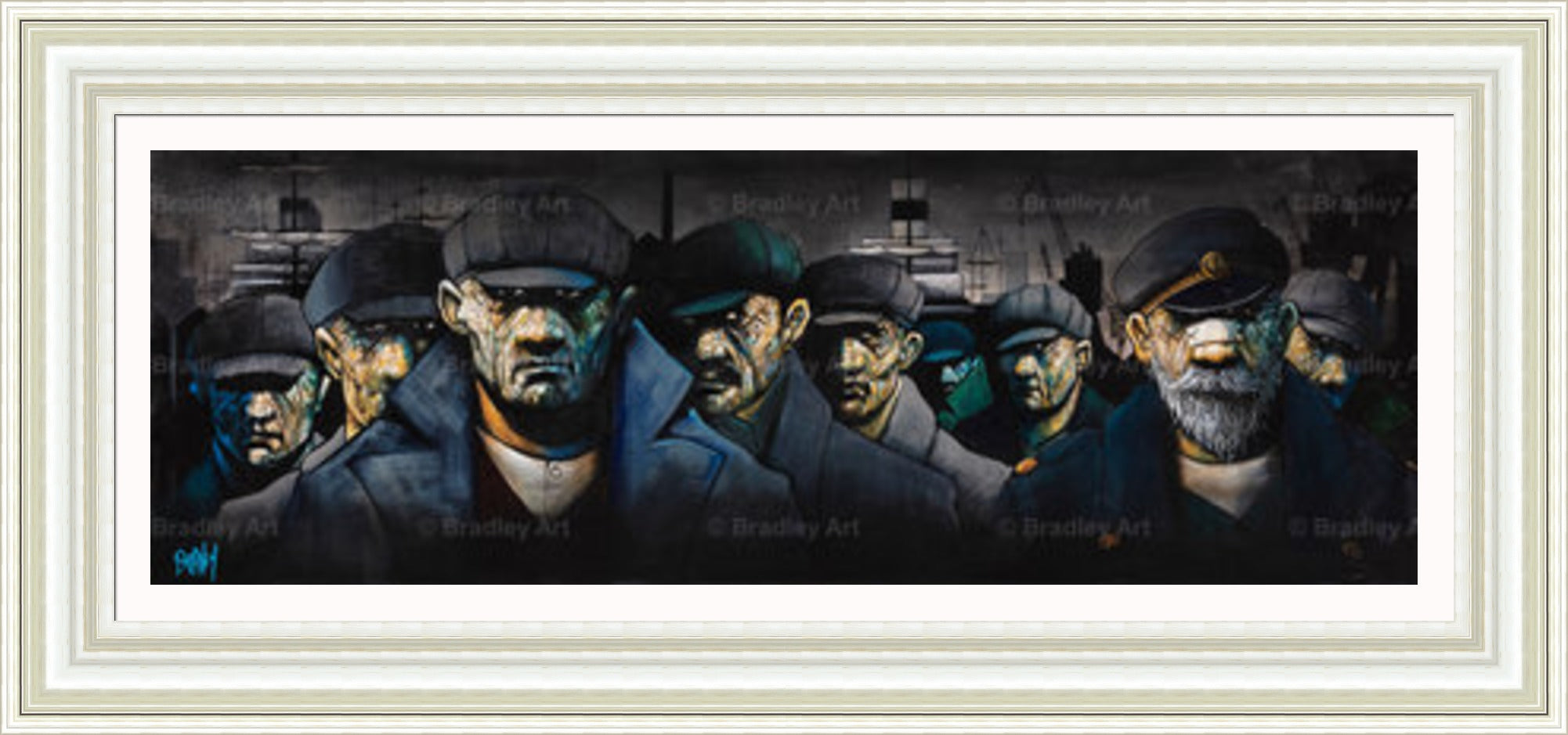 "Quittin' Time II" HE Canvas