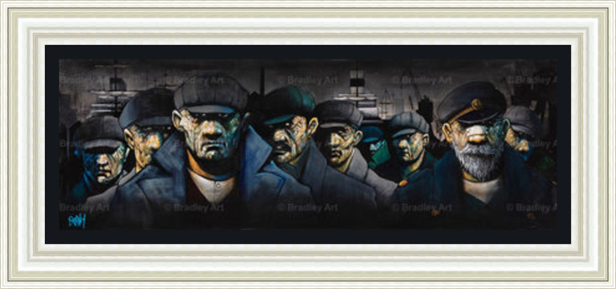 "Quittin' Time II" HE Canvas