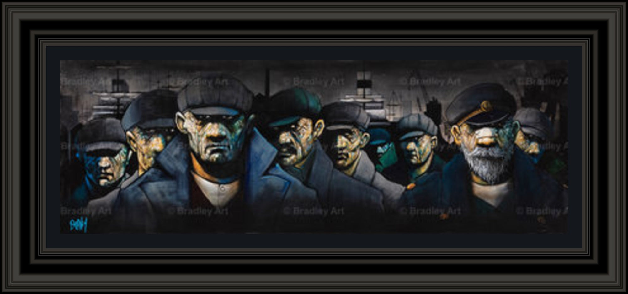 "Quittin' Time II" HE Canvas