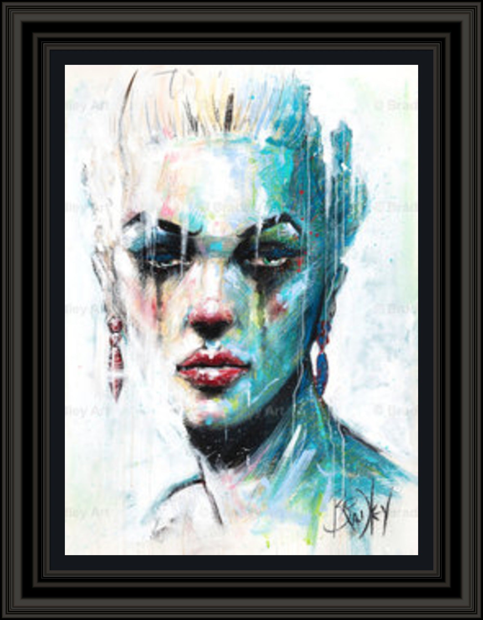 "The Beautiful and Damned" HE Canvas