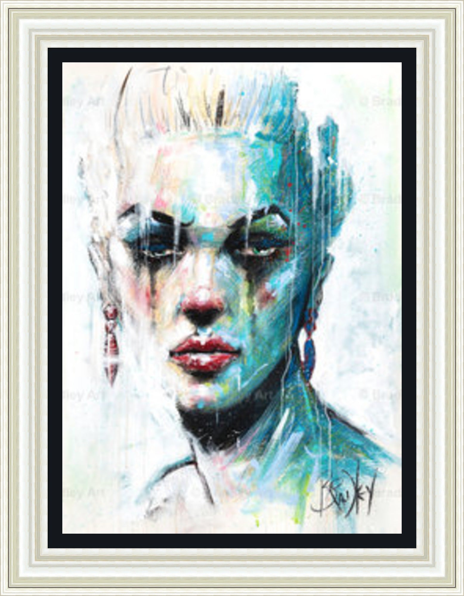 "The Beautiful and Damned" HE Canvas