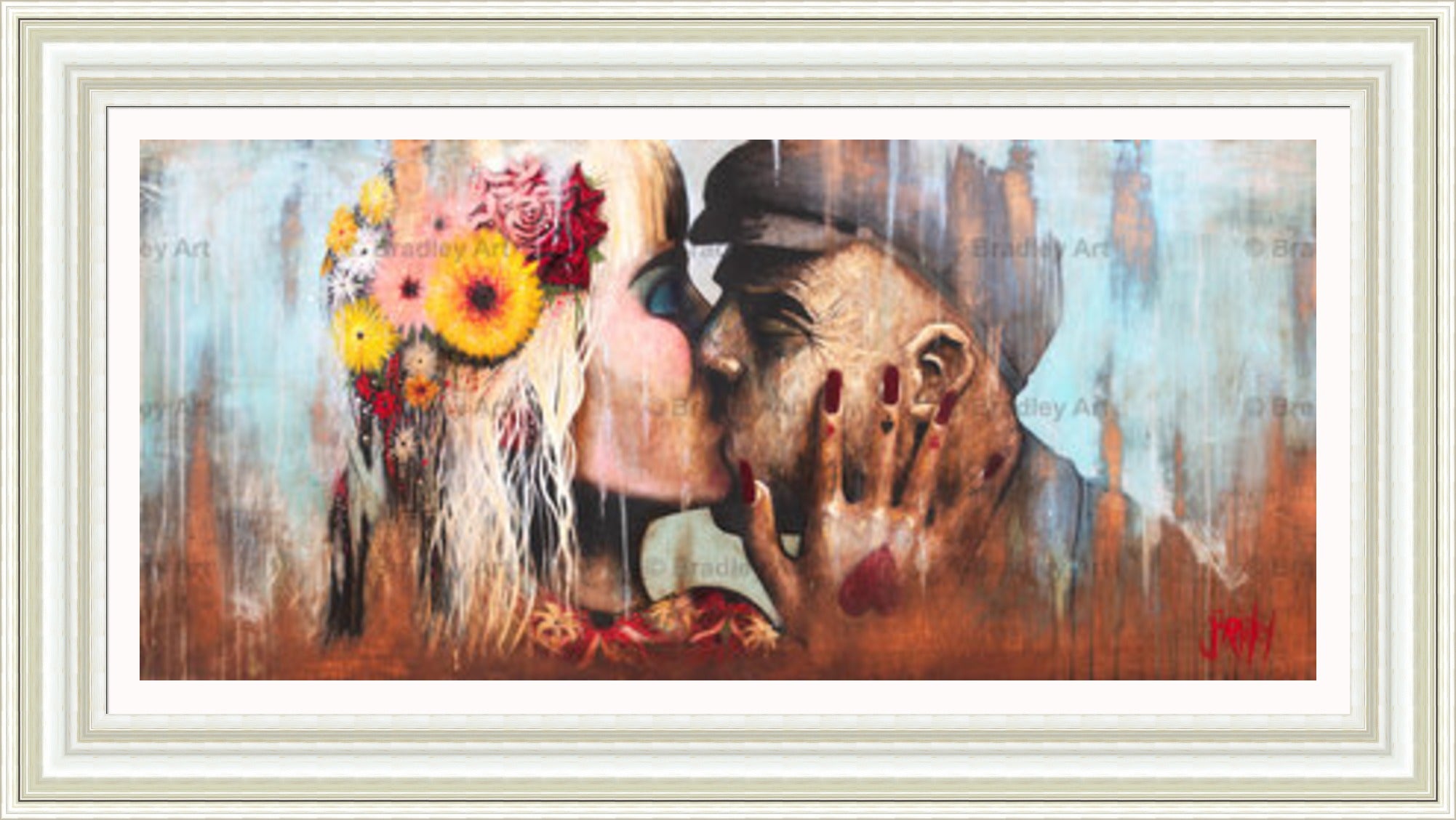 "The Kiss" Canvas