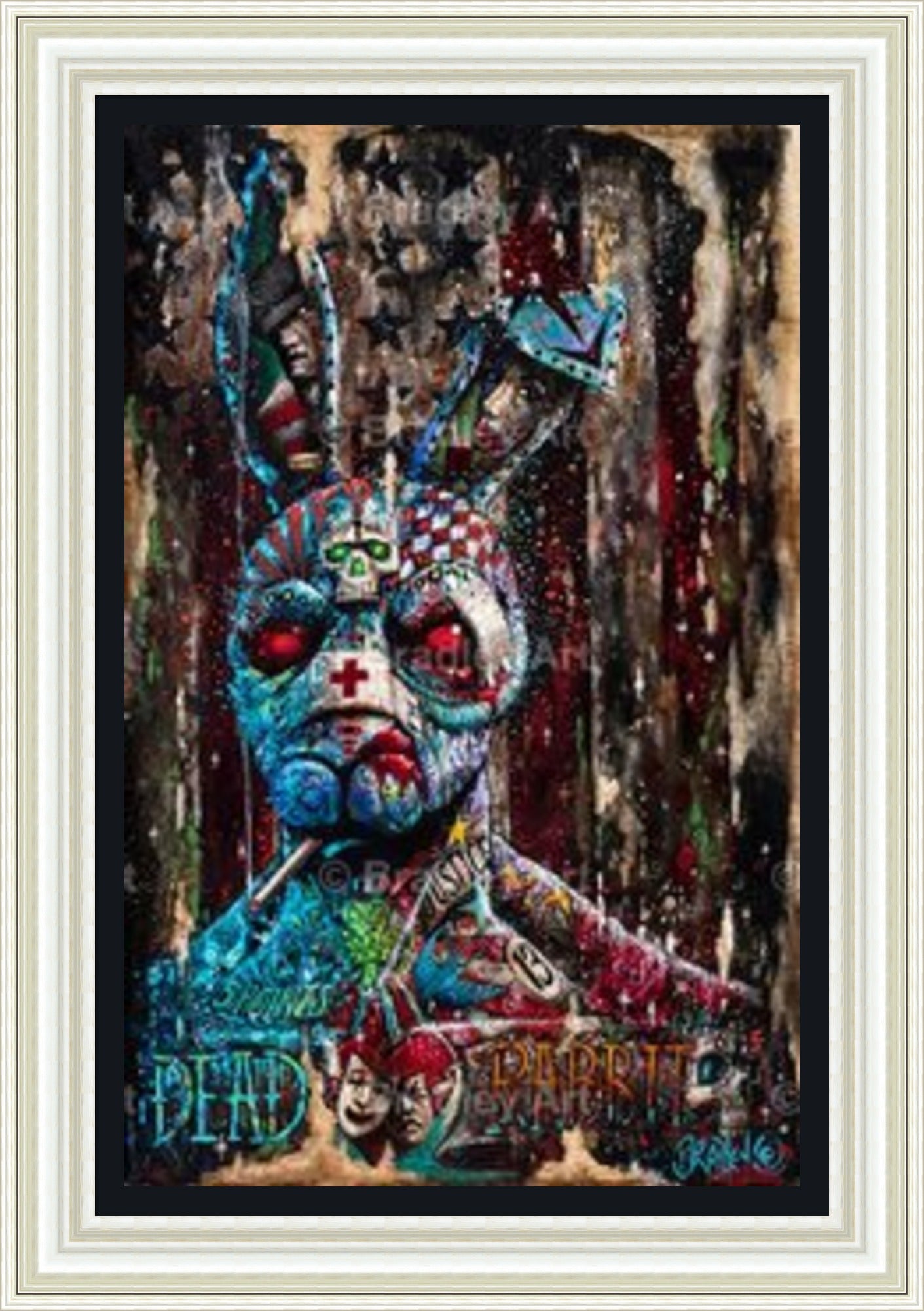 "The Dead Rabbit" HE Canvas