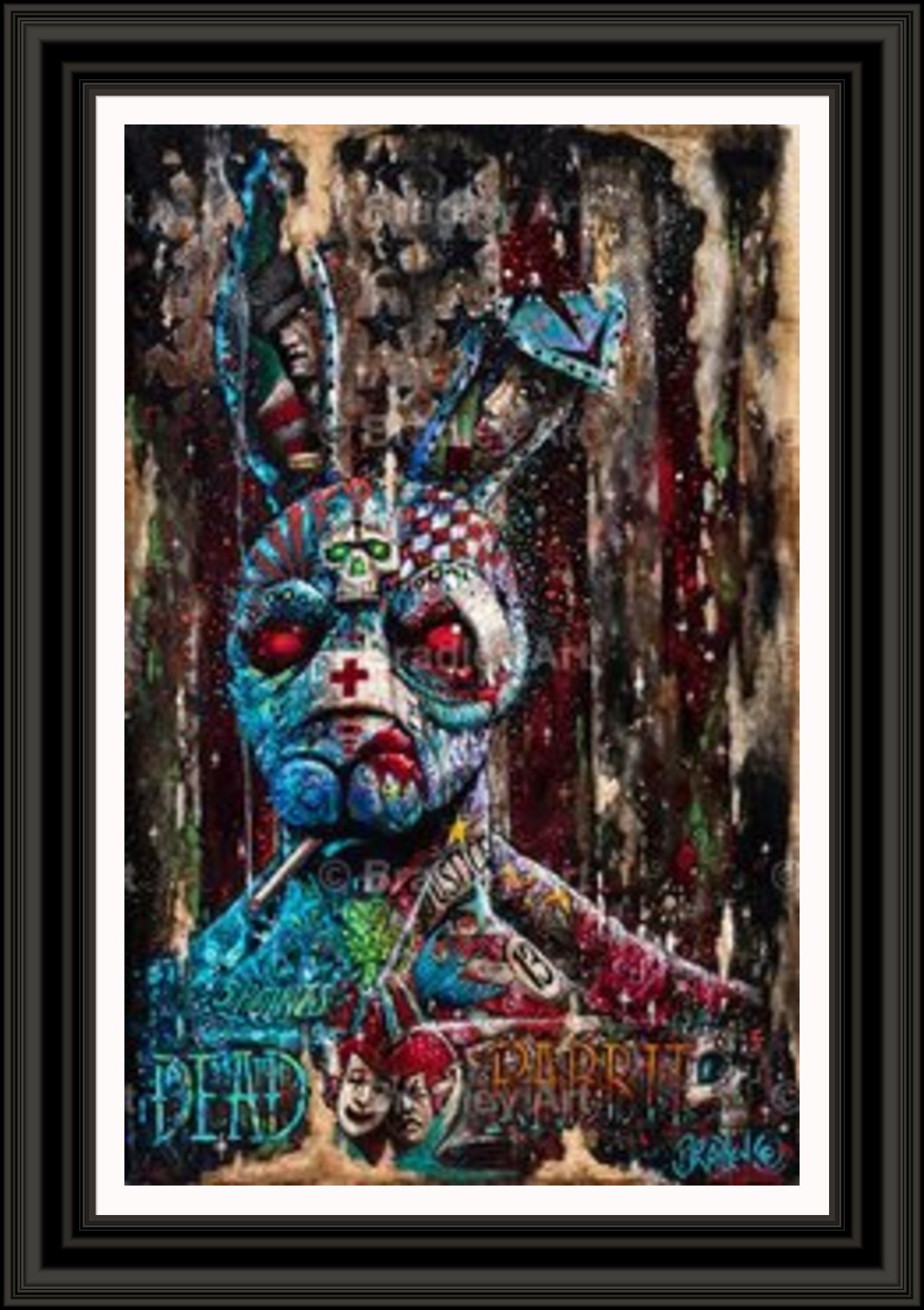 "The Dead Rabbit" HE Canvas