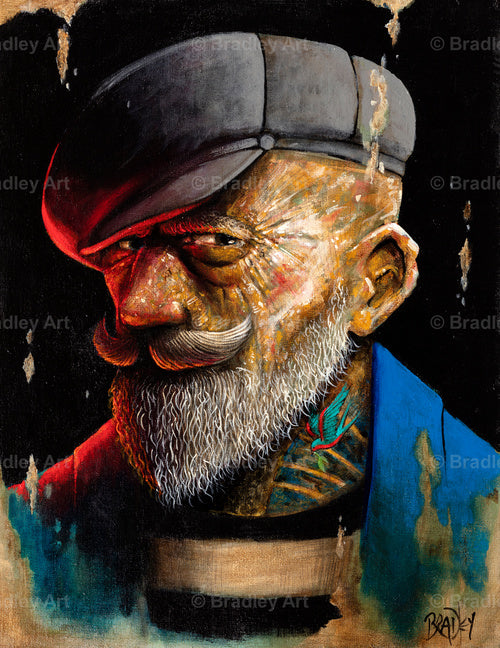 "Old Timer" Canvas