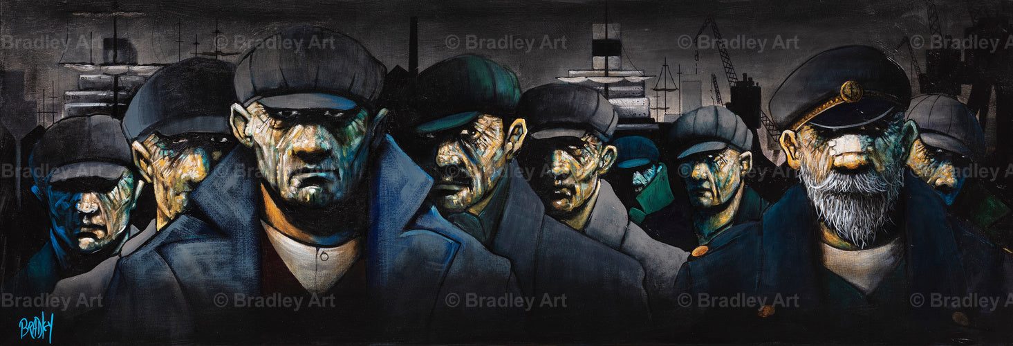 "Quittin' Time II" Canvas