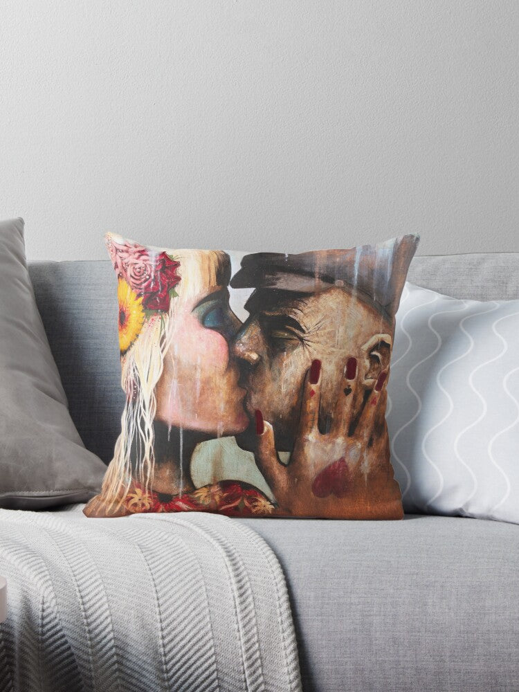 "The Kiss" Cushion