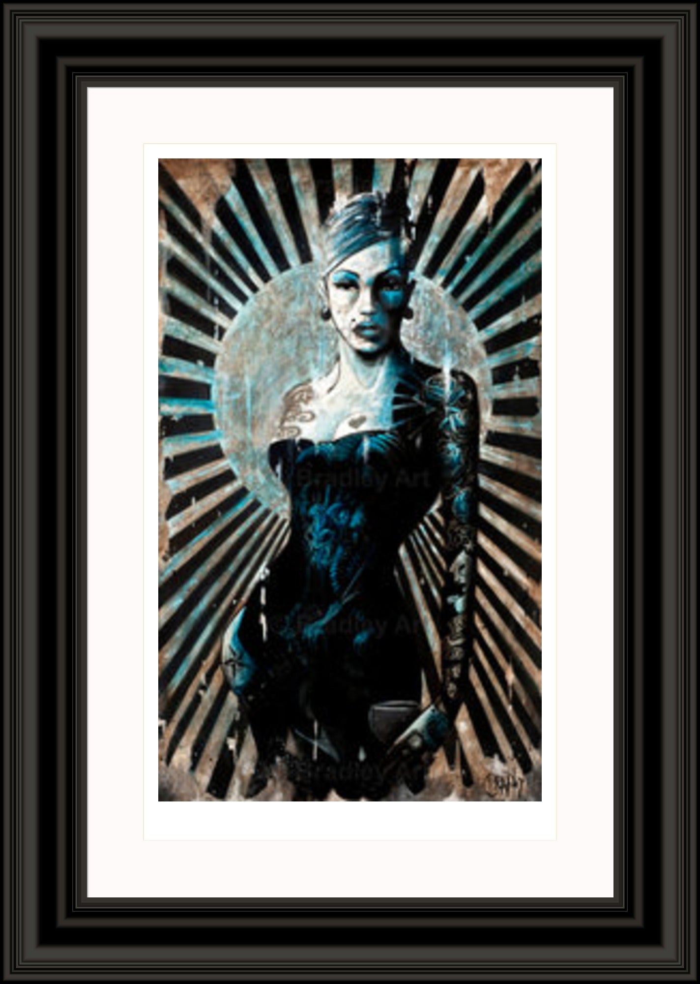 "La Femme Bleue" Print