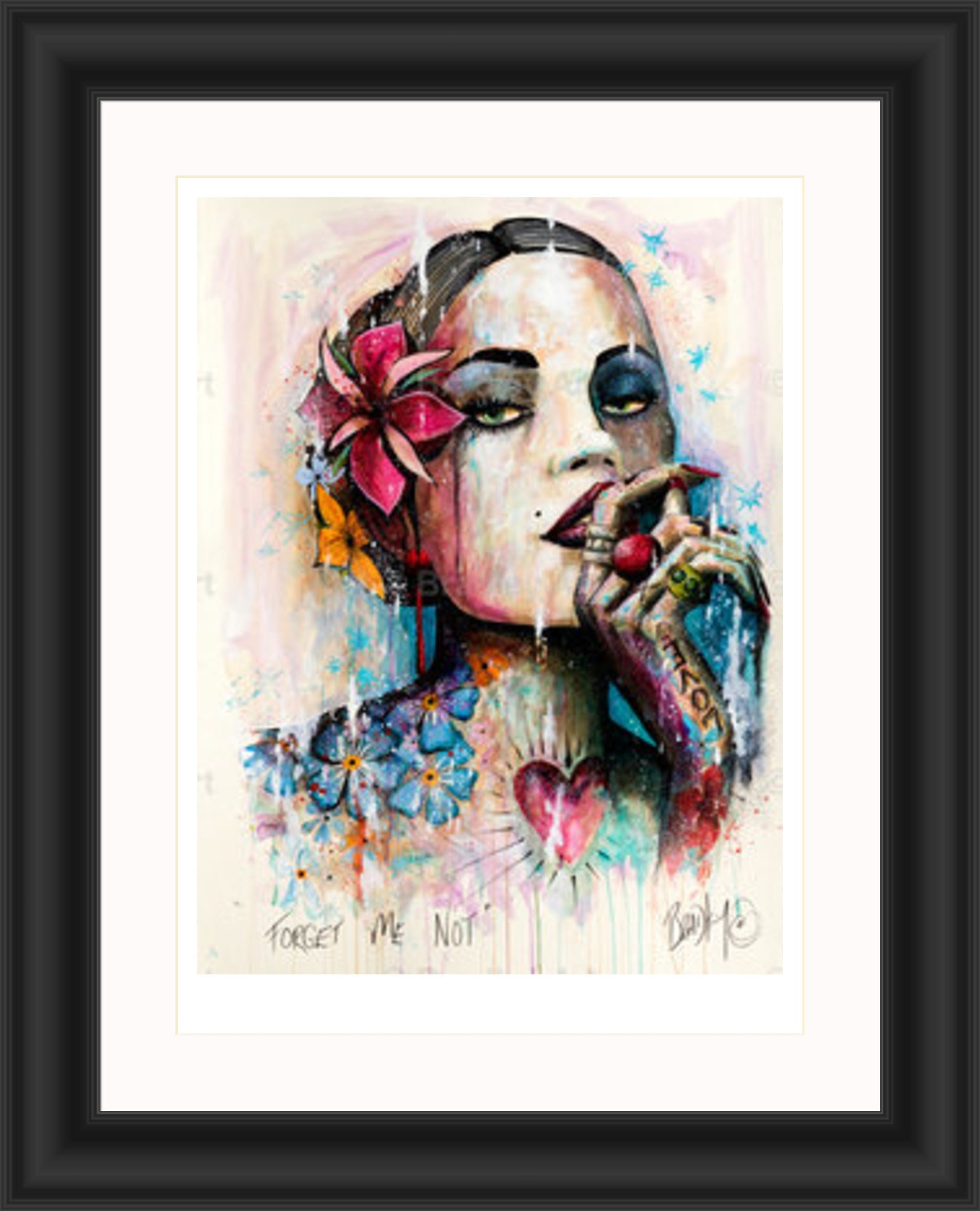 "Forget Me Not" Print