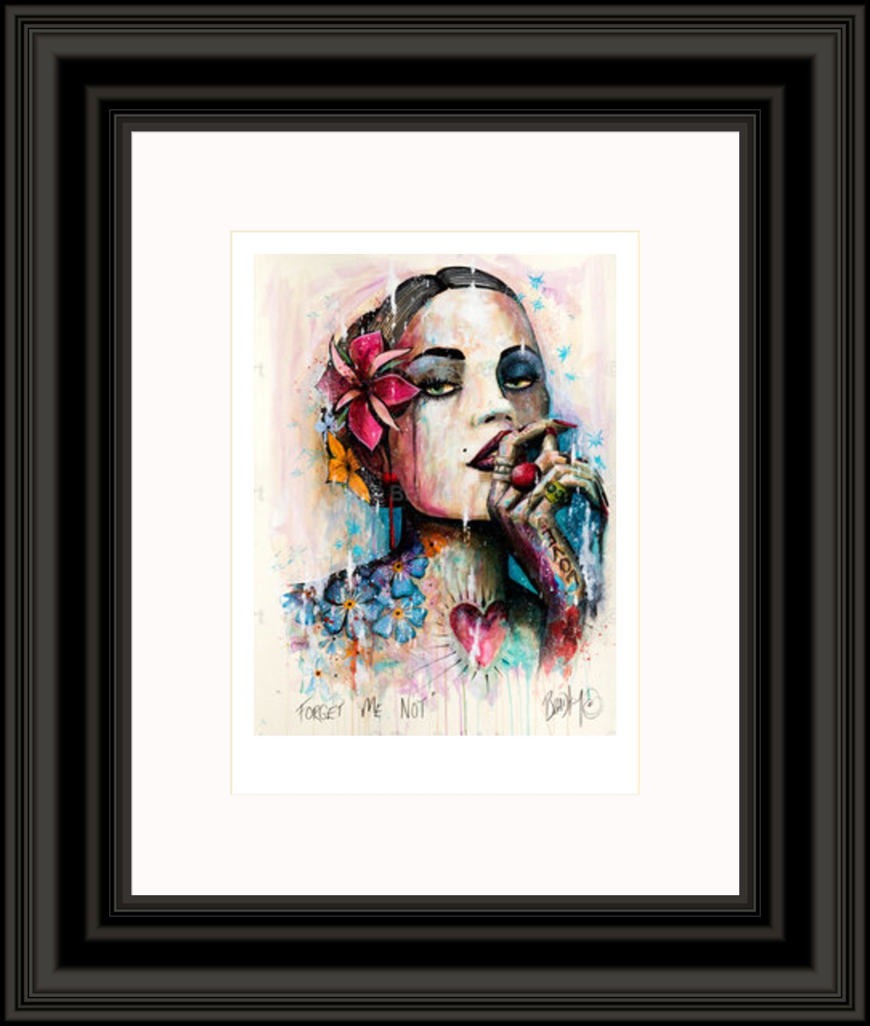 "Forget Me Not" Print