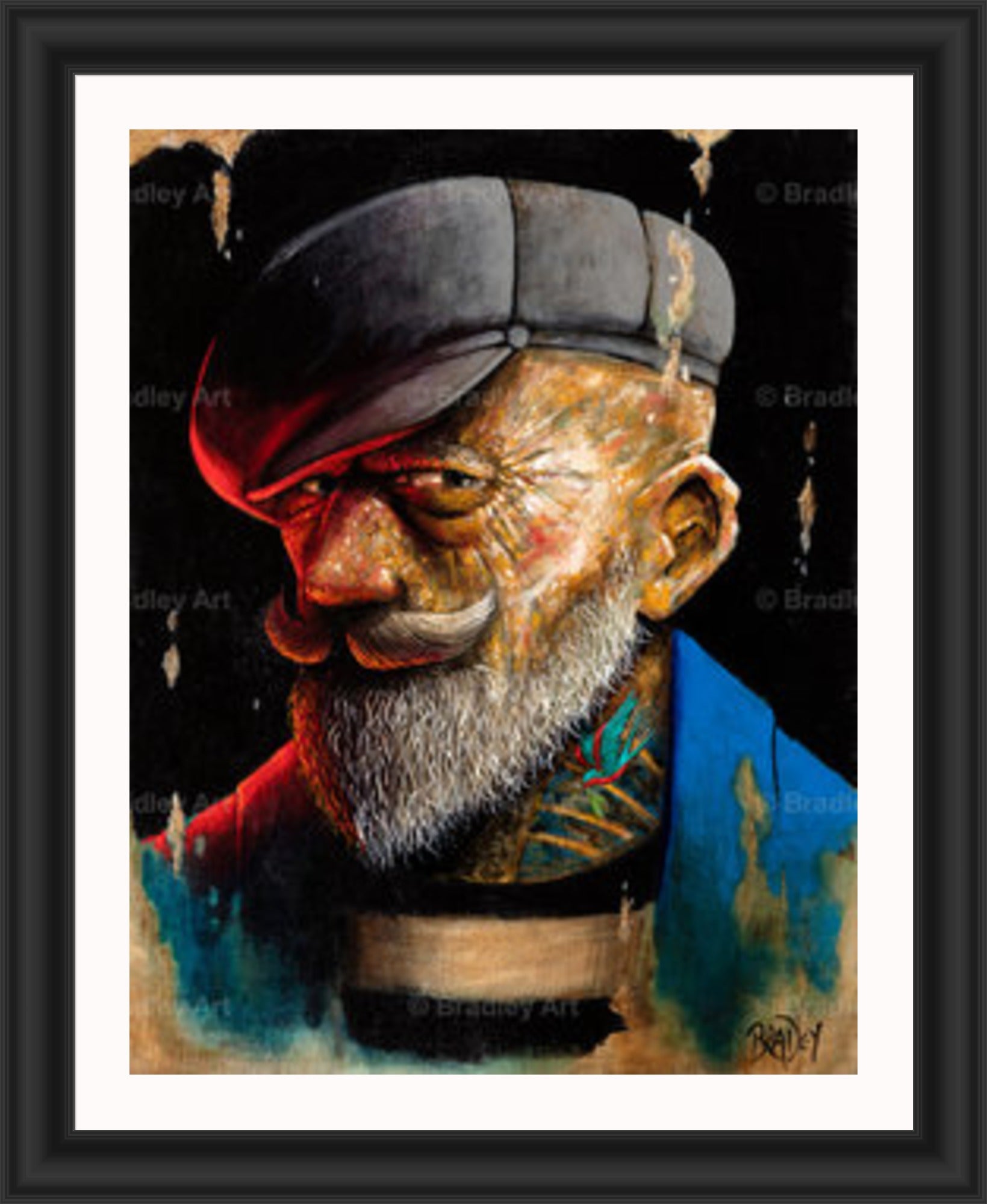 "Old Timer" HE Canvas