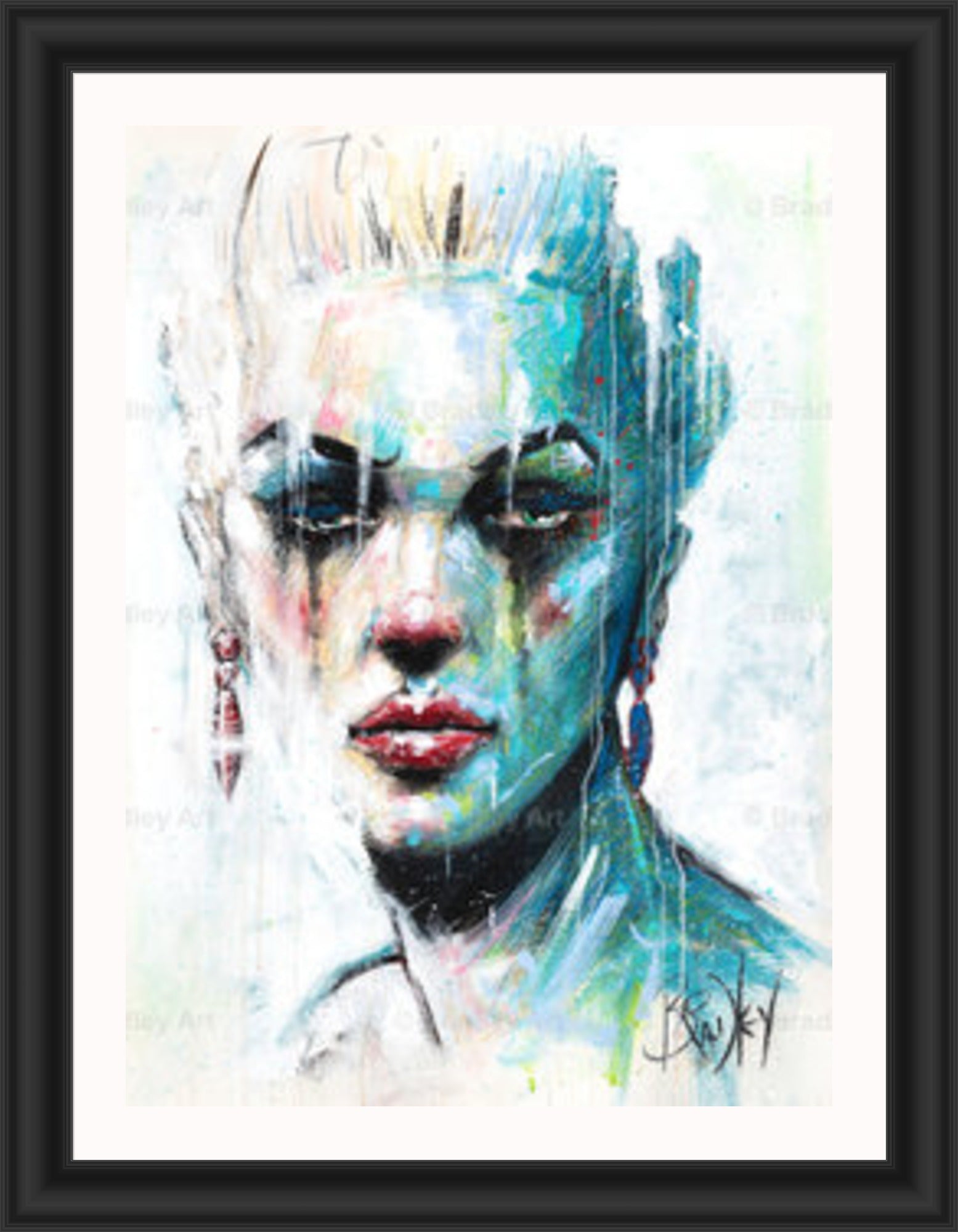 "The Beautiful and Damned" HE Canvas