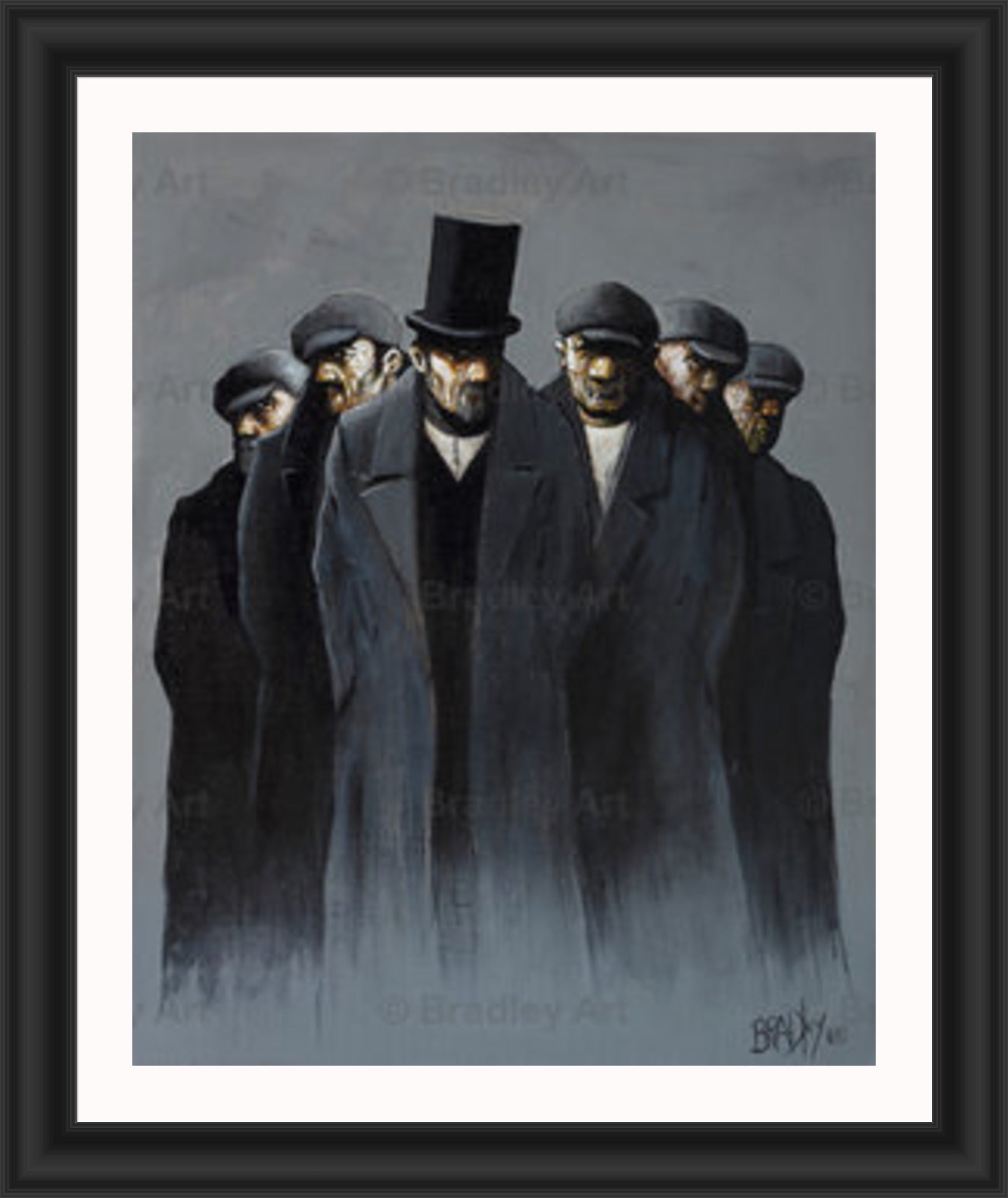 "Men of Business" HE Canvas