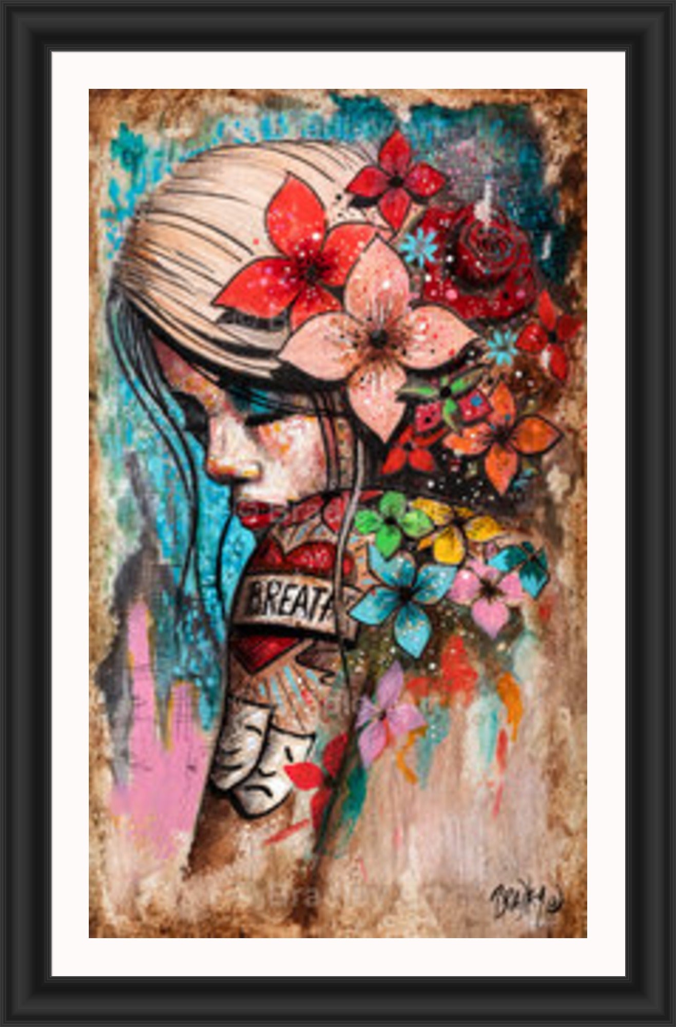 "Breathe" HE Canvas