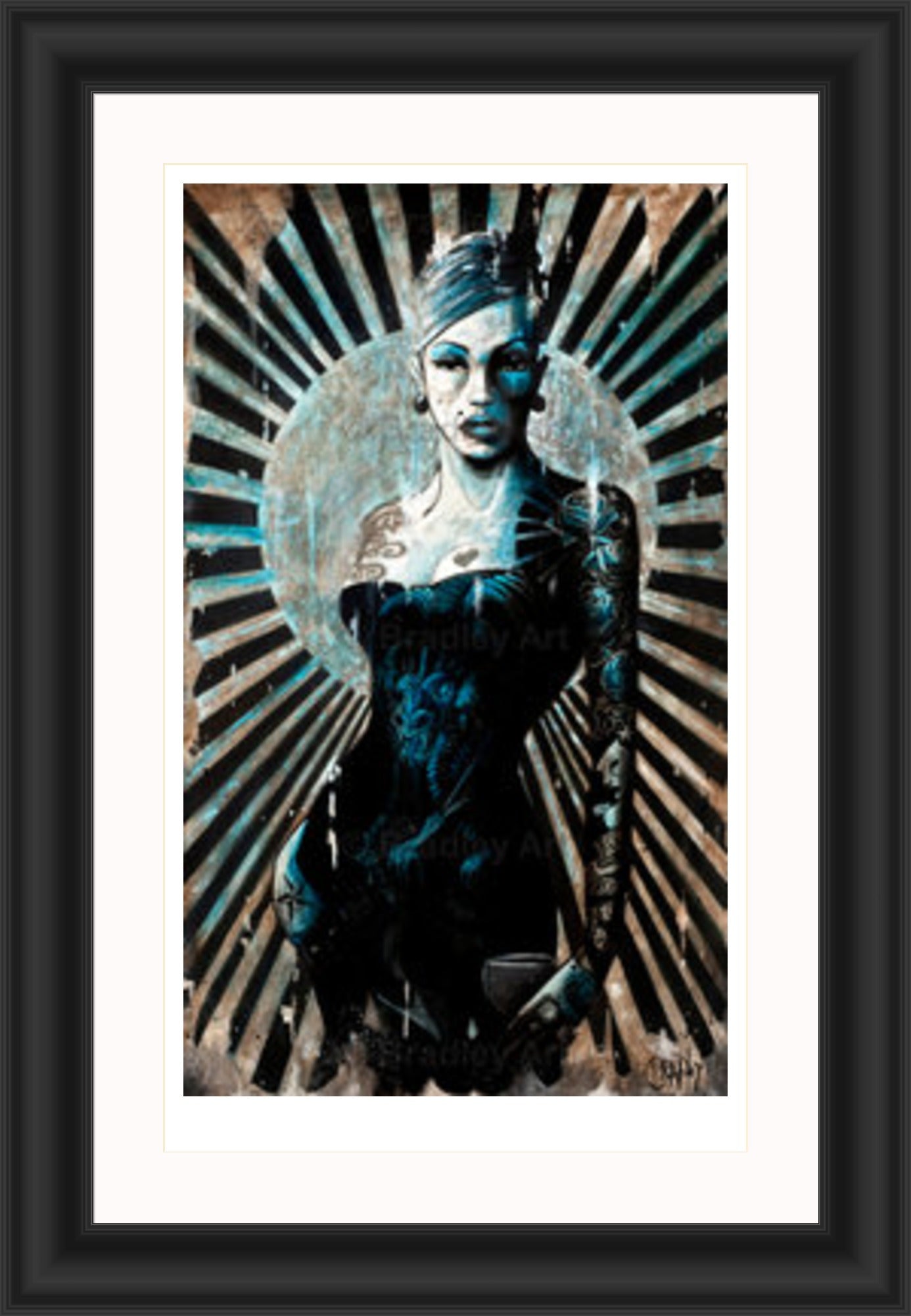 "La Femme Bleue" Print
