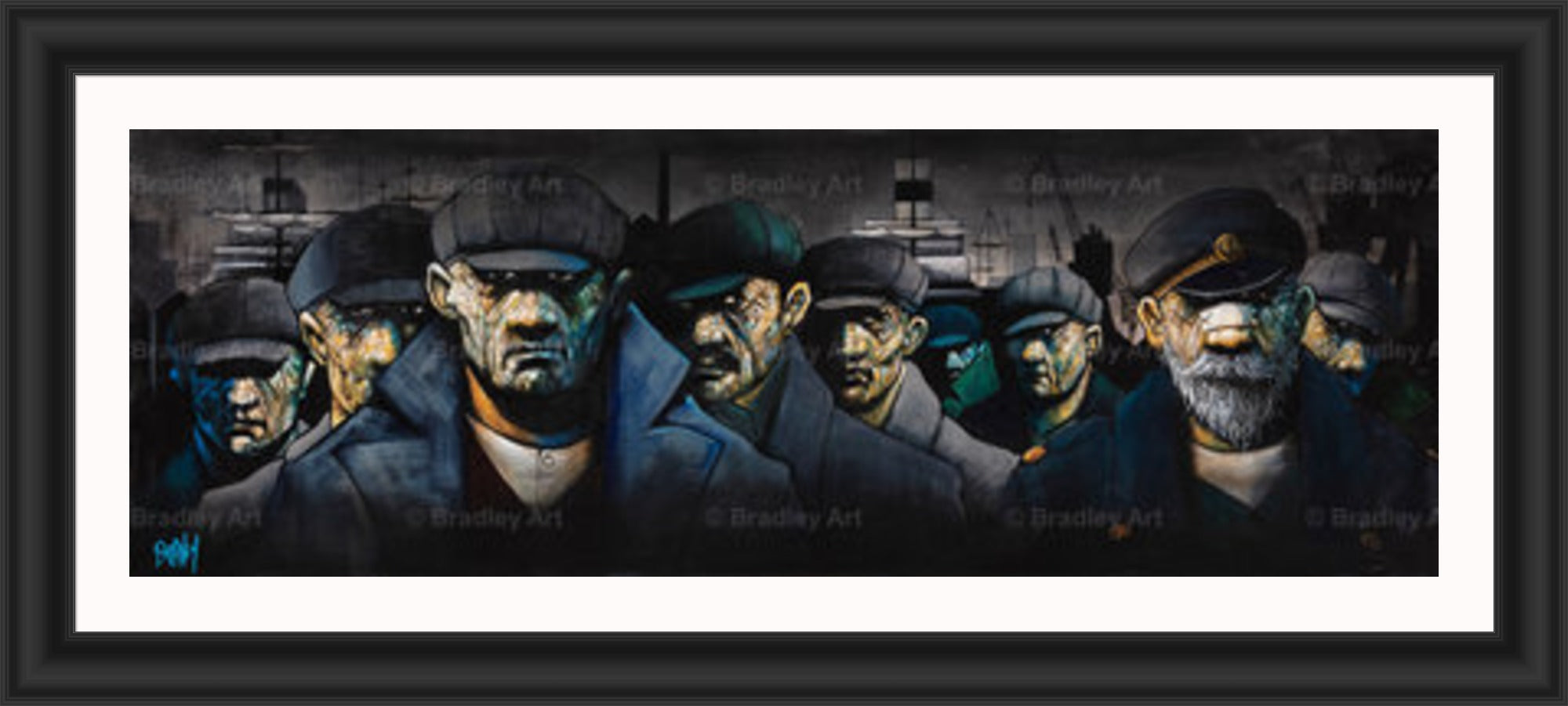 "Quittin' Time II" HE Canvas