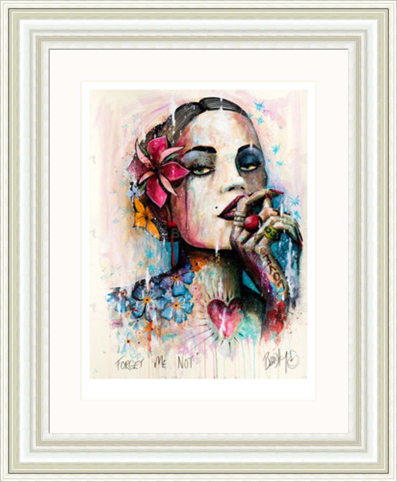 "Forget Me Not" Print