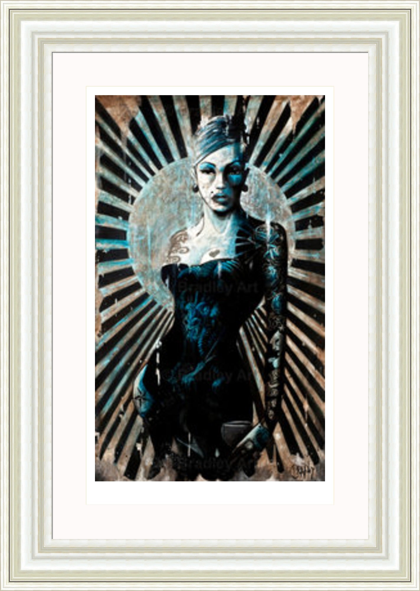 "La Femme Bleue" Print