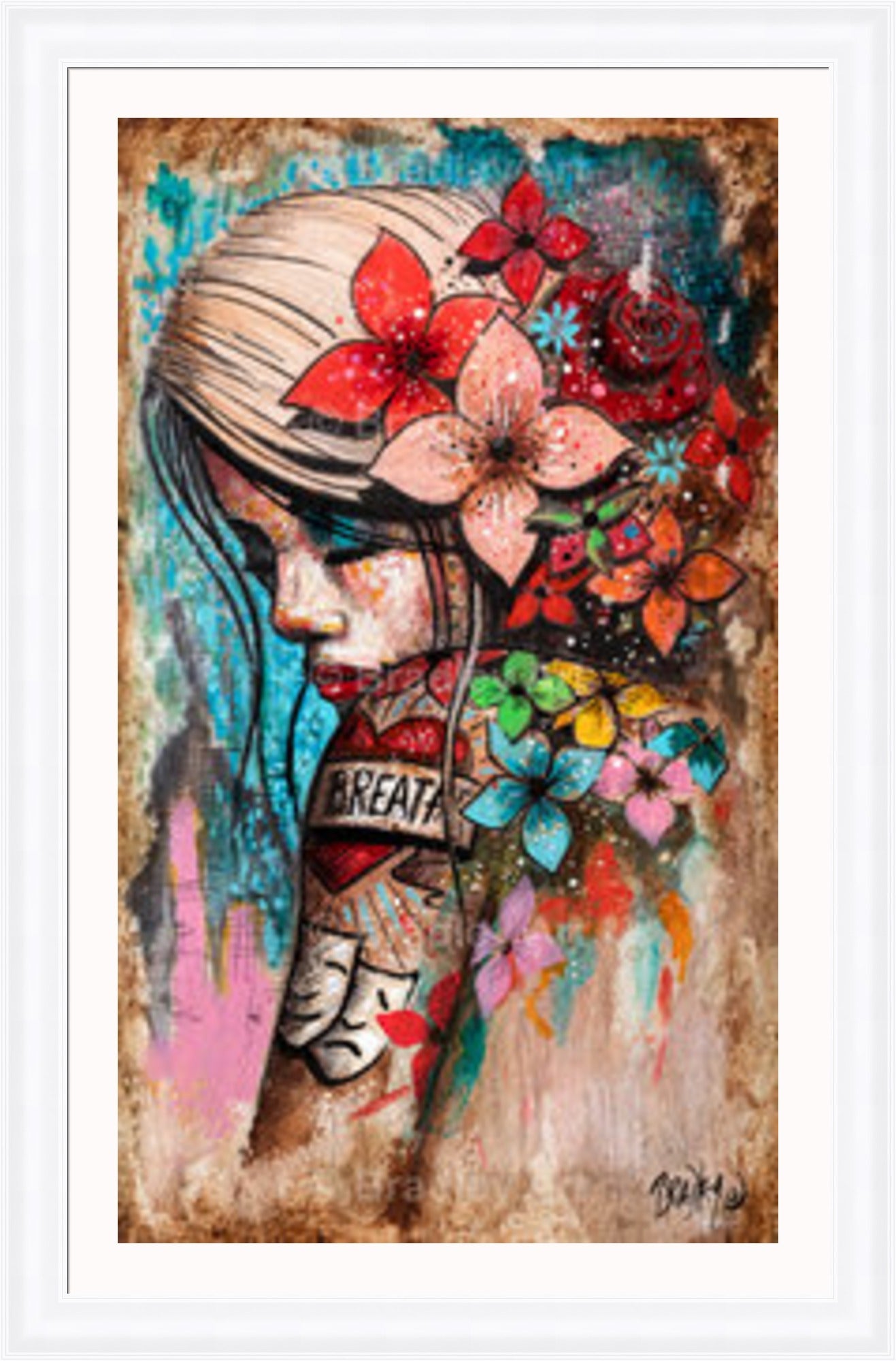 "Breathe" HE Canvas