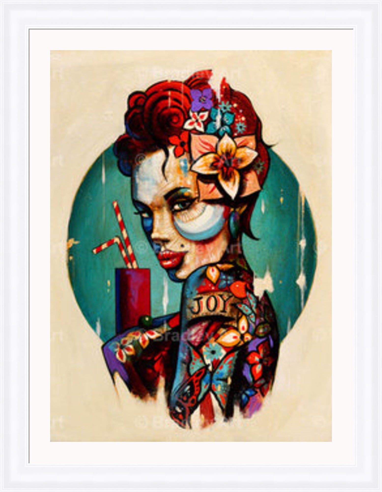 "Joy" HE Canvas