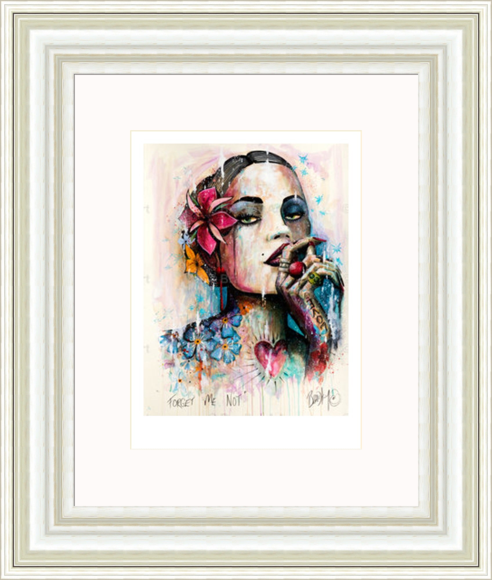 "Forget Me Not" Print