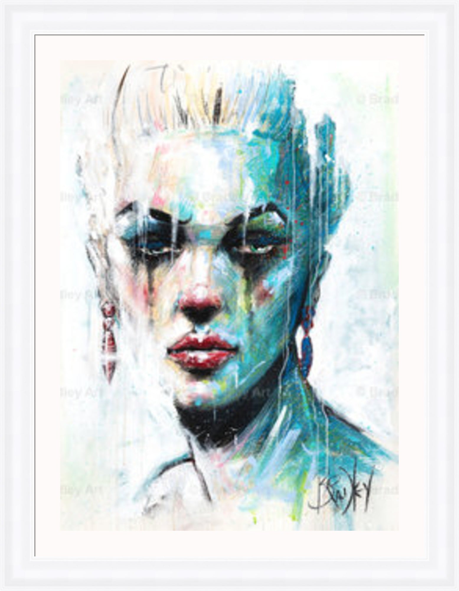 "The Beautiful and Damned" HE Canvas