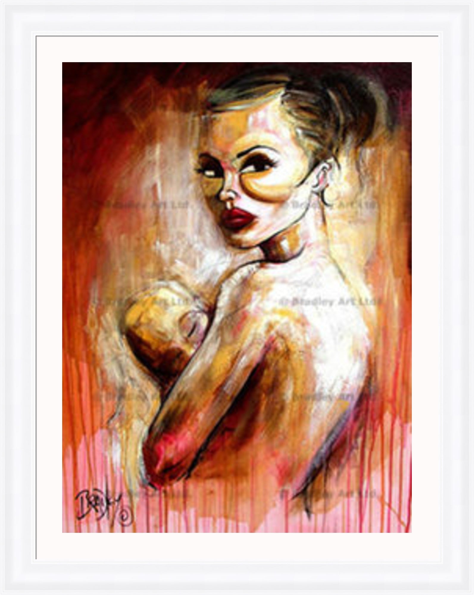 "Mother and Child" Canvas